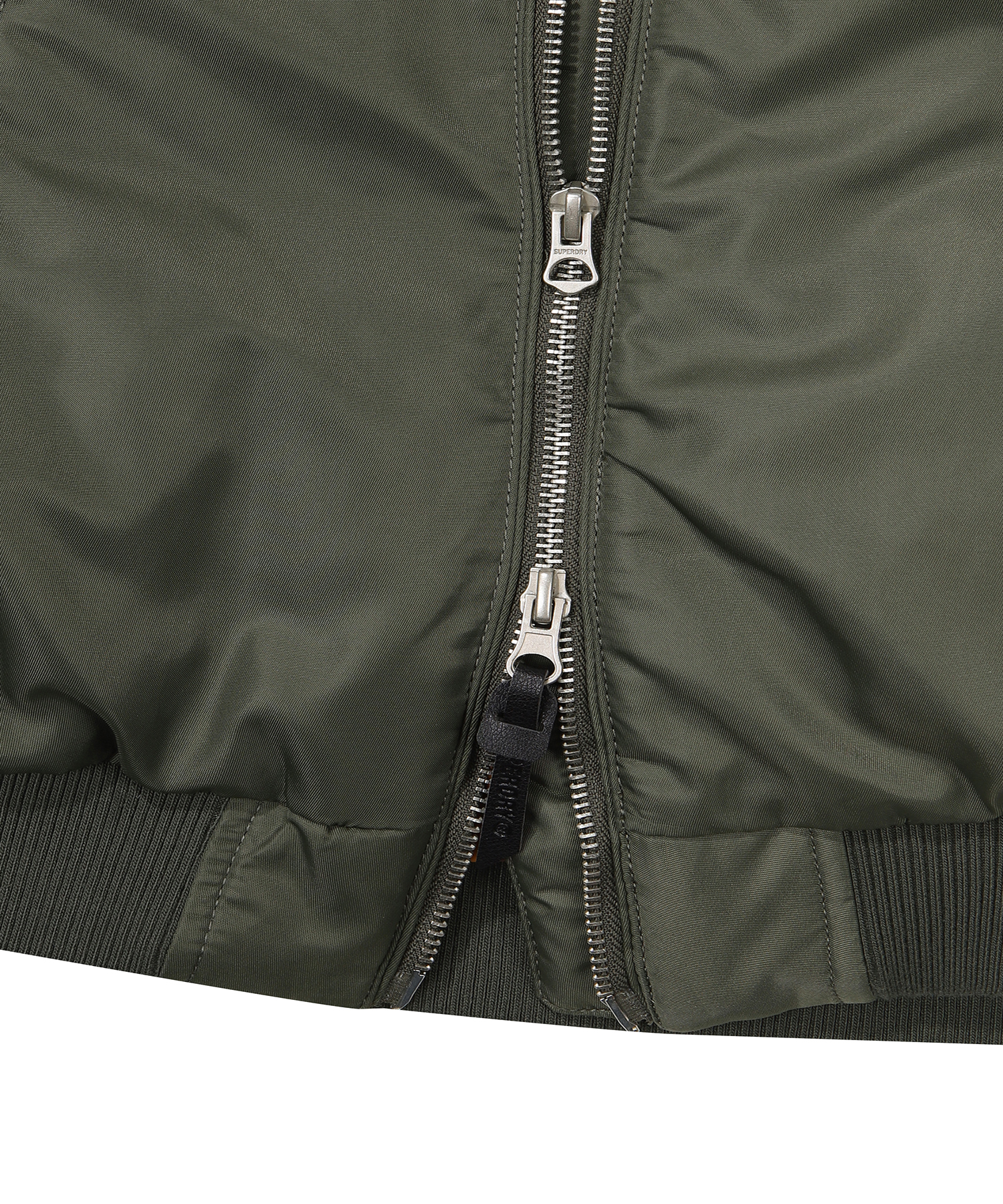 W FLIGHT SEMI CROP OVER PADDING JUMPER KHAKI SDFJPFO06 KKHK 6