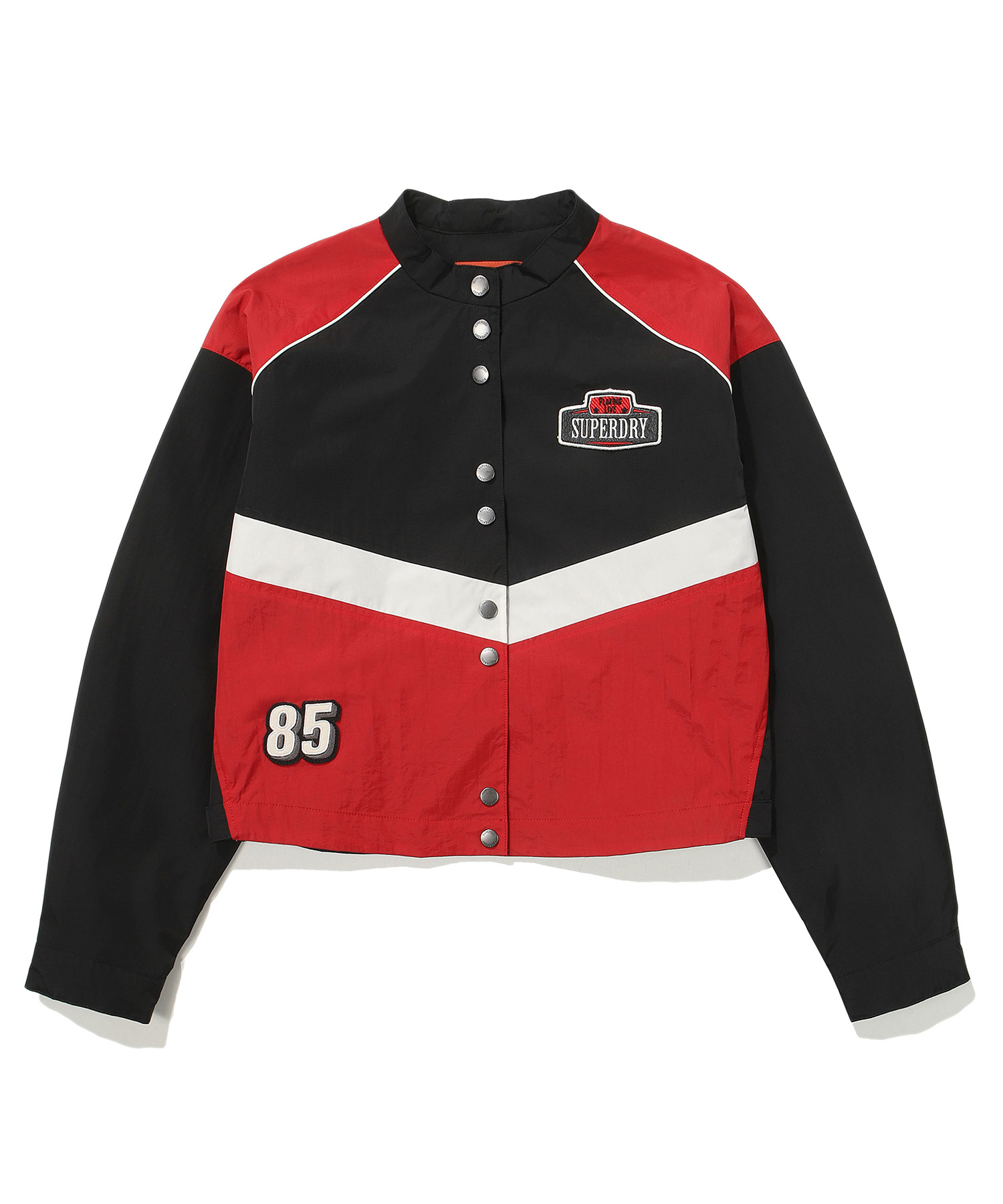 W NYLON RACING JACKET RED SDFJWDO09 KRED 2