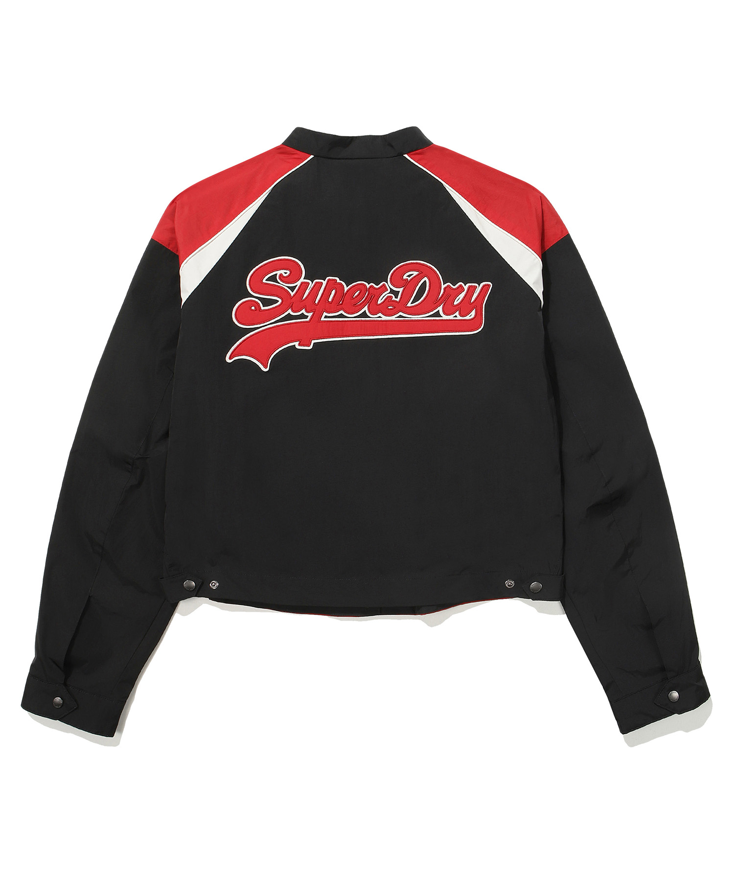 W NYLON RACING JACKET RED SDFJWDO09 KRED 3