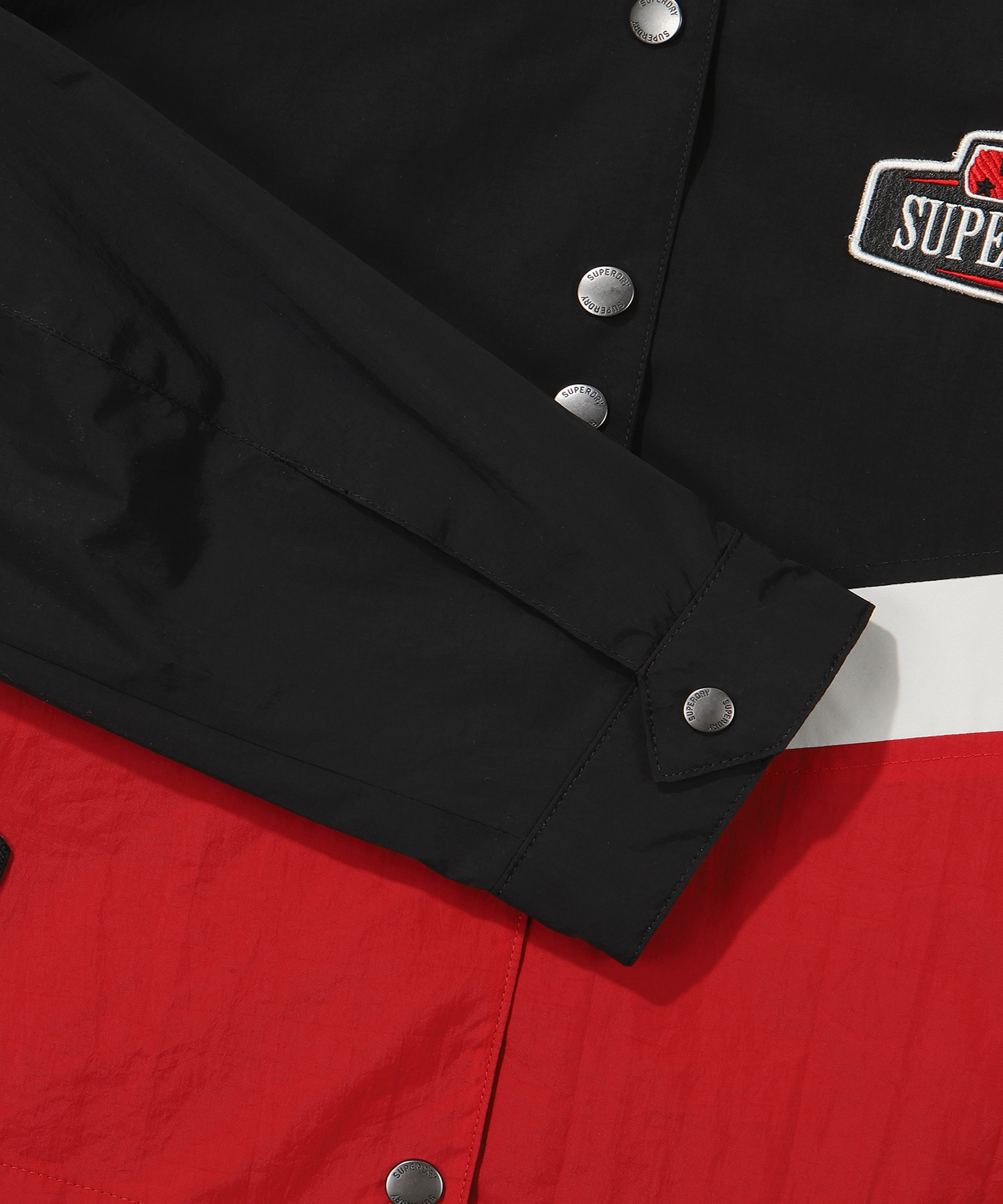 W NYLON RACING JACKET RED SDFJWDO09 KRED 5