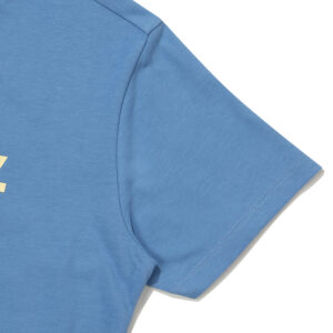 W REGULAR FIT CORE BIG LOGO HALF T SHIRT BLUE SDFSHDO13 KBLE 4