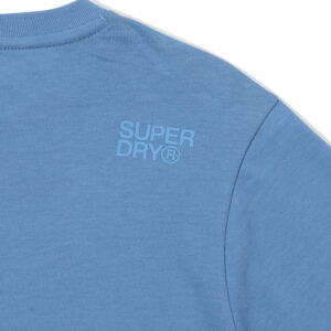 W REGULAR FIT CORE BIG LOGO HALF T SHIRT BLUE SDFSHDO13 KBLE 5