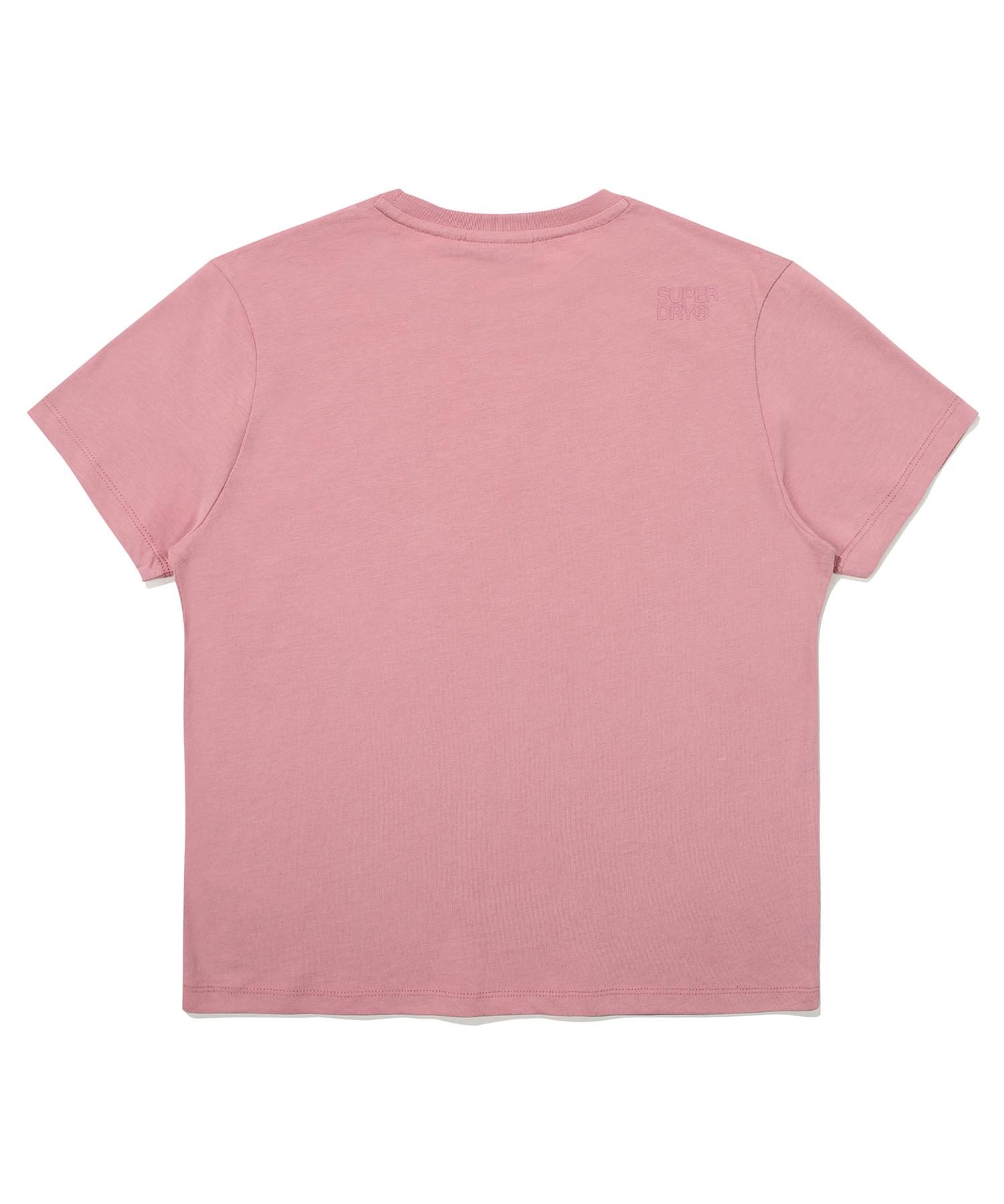 W REGULAR FIT CORE BIG LOGO HALF T SHIRT PINK SDFSHDO13 KPNK 2
