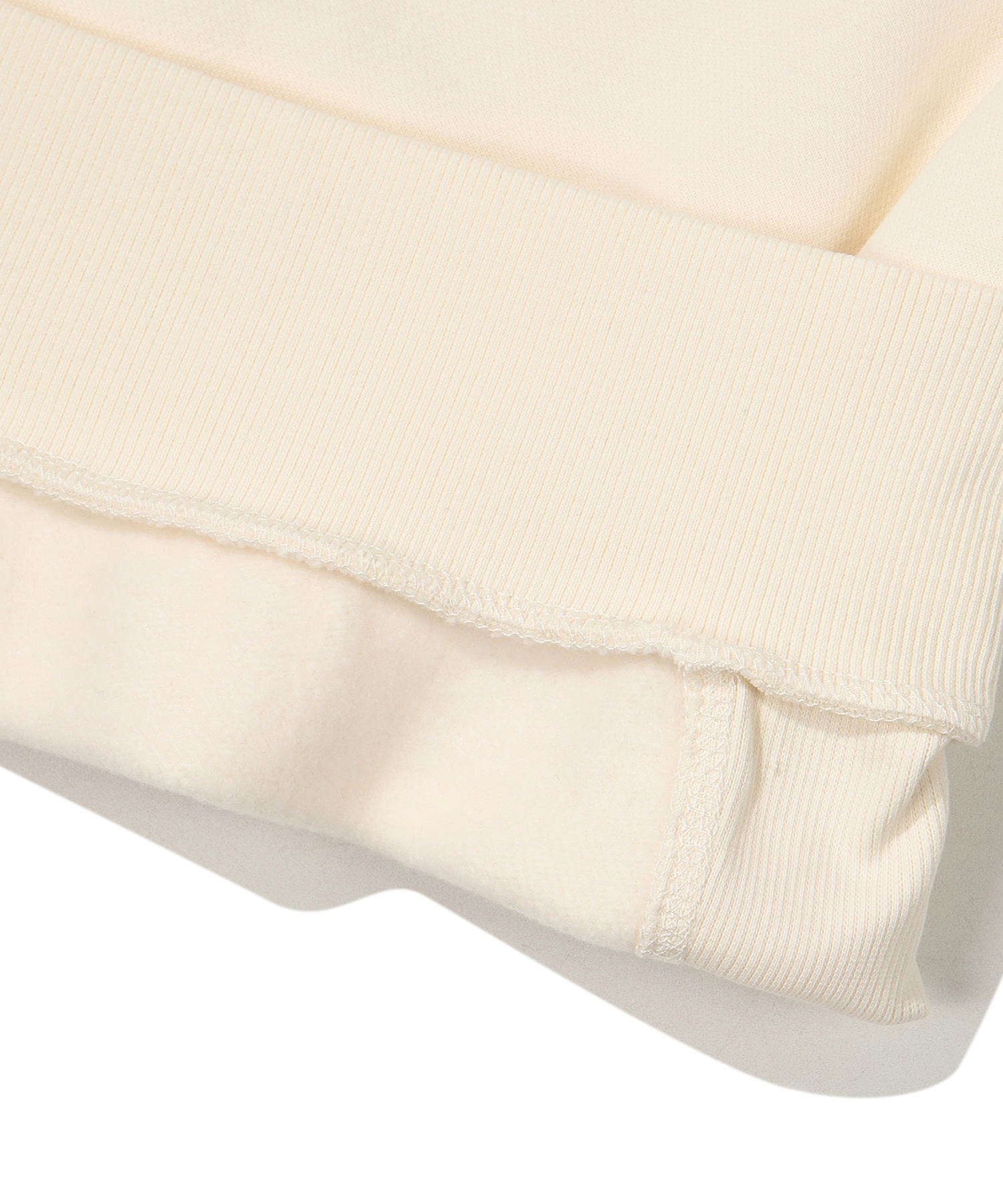 W SEMI CROP OVER VINTAGE LOGO SWEATSHIRT IVORY SDFMRFO06 KIVR 5