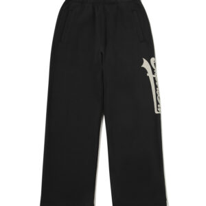 W STRAIGHT VINTAGE LOGO SWEATPANTS BLACK SDFPWFO05 KBLK 1