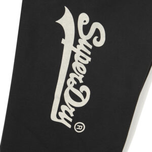 W STRAIGHT VINTAGE LOGO SWEATPANTS BLACK SDFPWFO05 KBLK 4