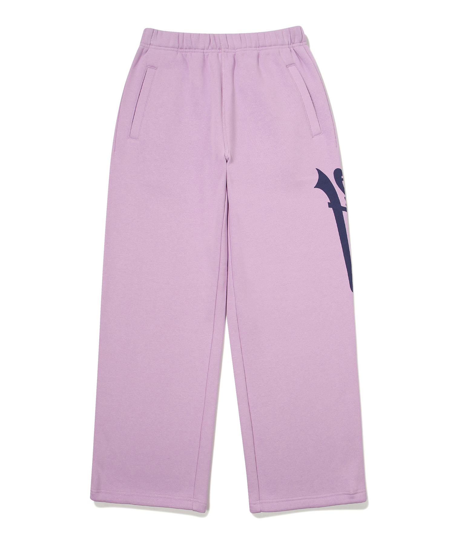 W STRAIGHT VINTAGE LOGO SWEATPANTS LAVENDER SDFPWFO05 KLVD 1