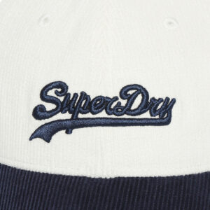 vintage logo corduroy cap navy SDUZCDO04NVY 3