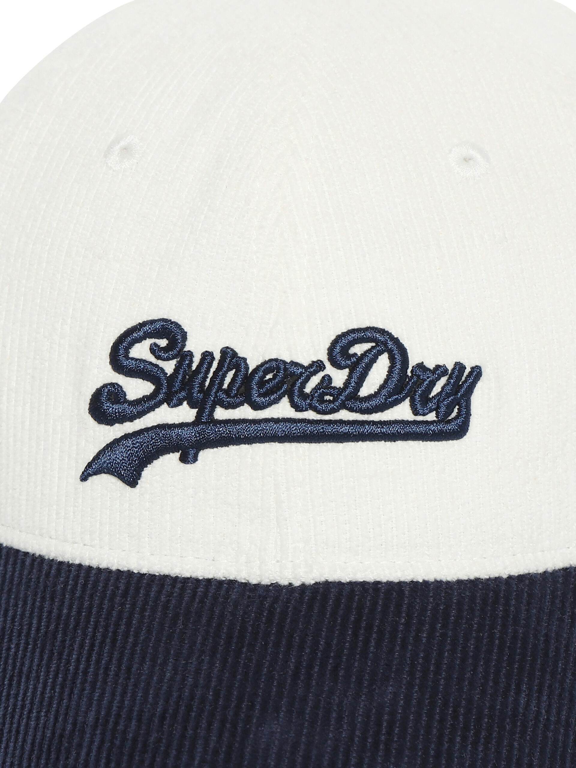 vintage logo corduroy cap navy SDUZCDO04NVY 3