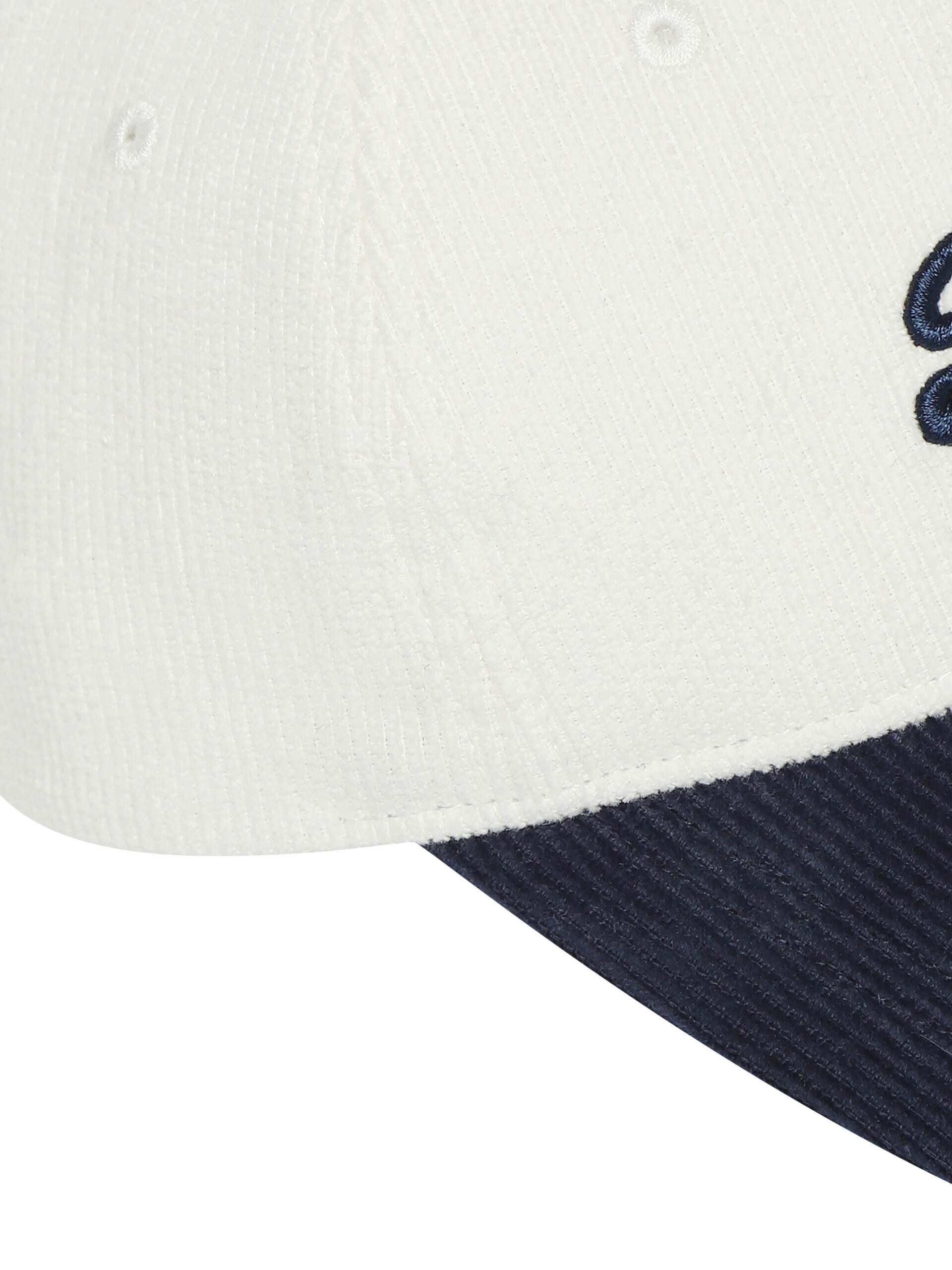 vintage logo corduroy cap navy SDUZCDO04NVY 4