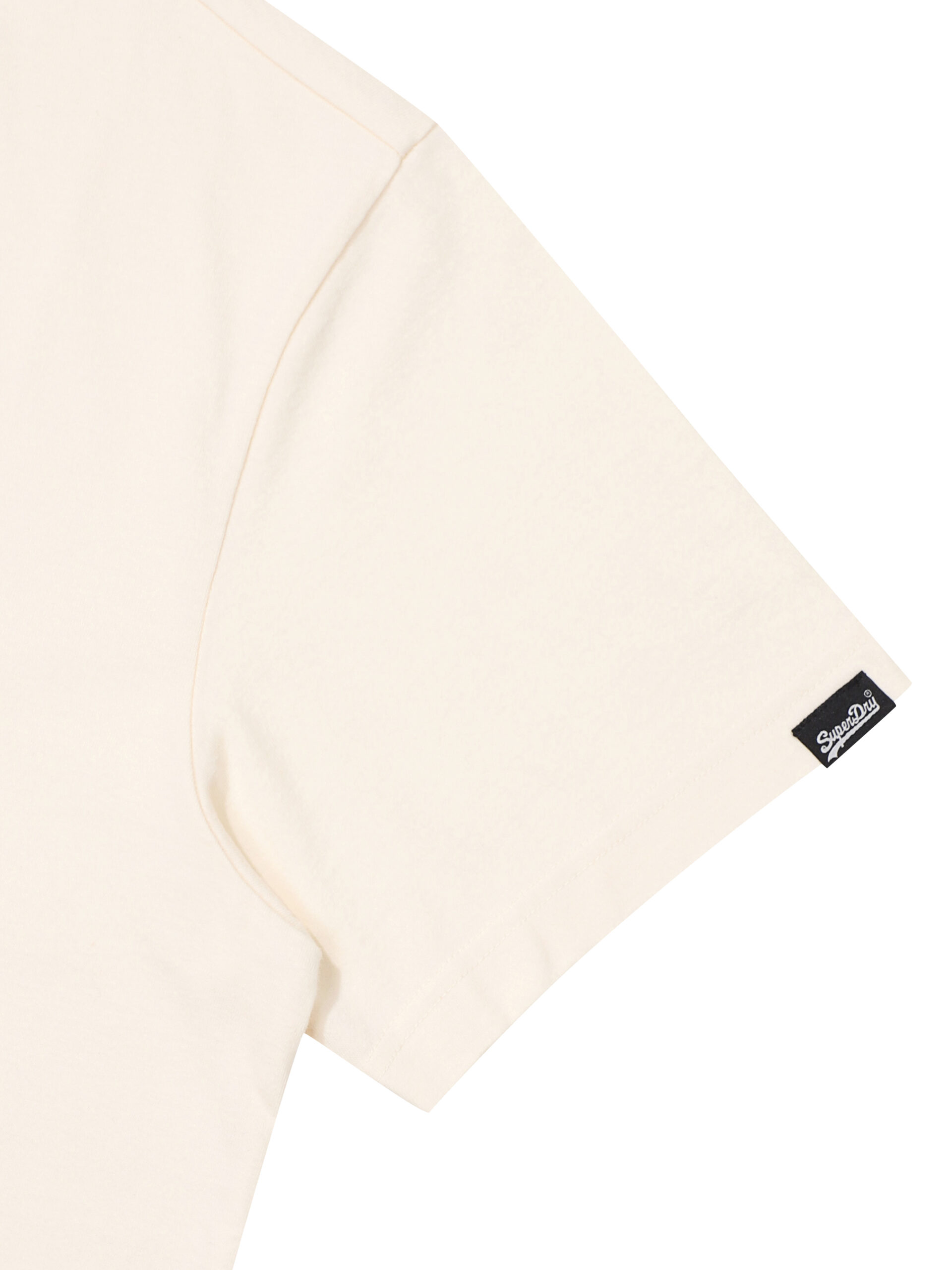 FLOWER SMALL LOGO T SHIRT CREAM SDUISCP34 Kcrm 4