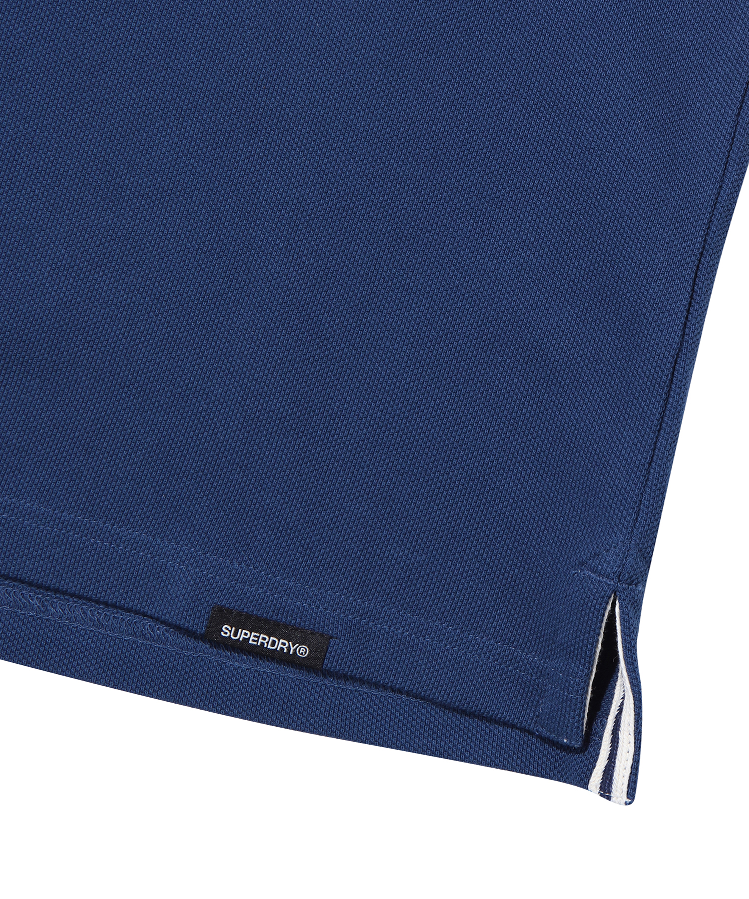 ATHLETICS FELT POLO SHIRT D BLUE SDMIQAP63 KDBL 5