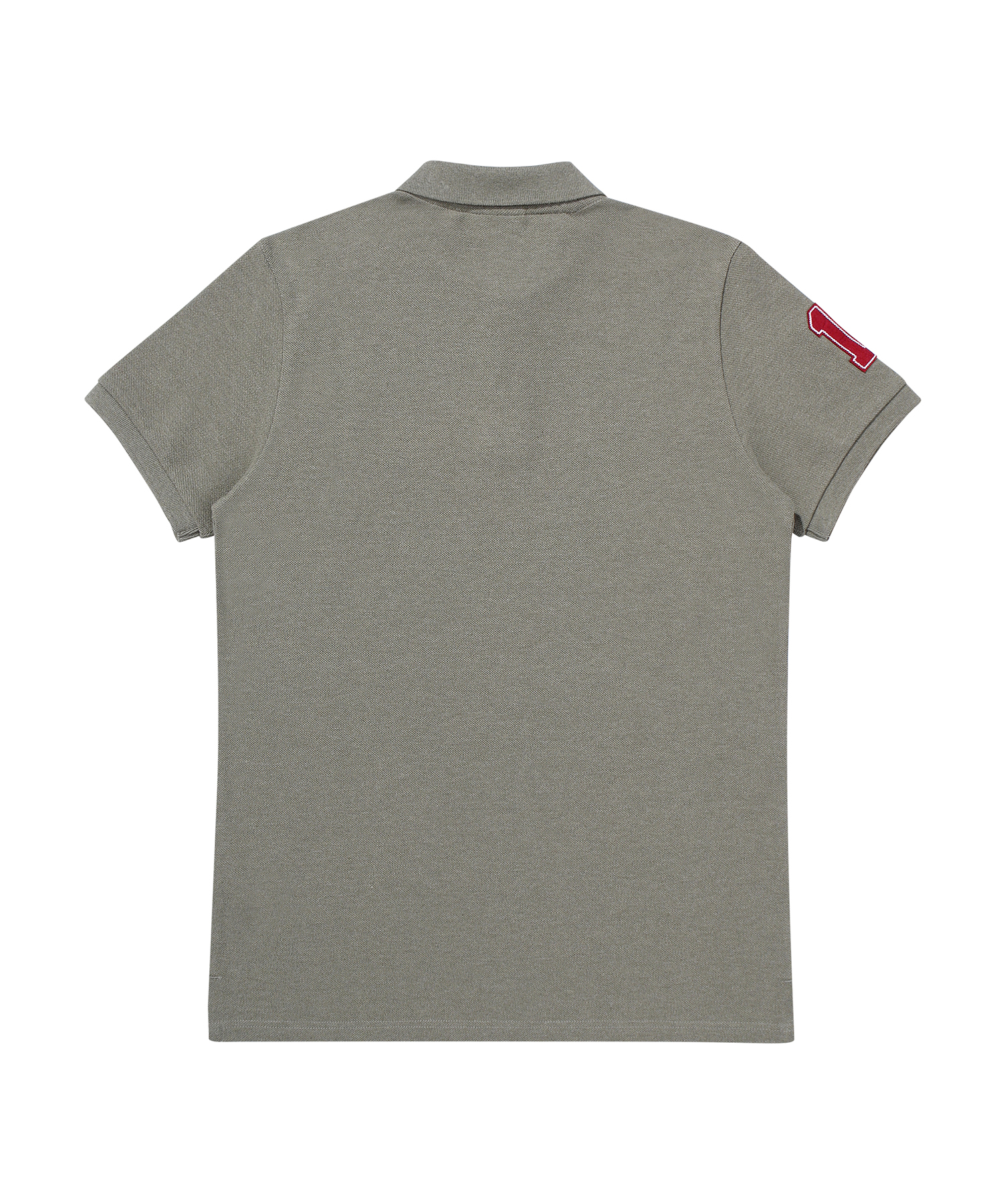 ATHLETICS FELT POLO SHIRT L KHAKI SDMIQAP63 KLKH 2