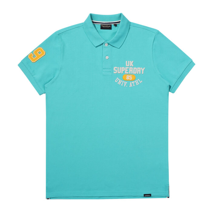 ATHLETICS FELT POLO SHIRT MINT SDMIQAP63 KMNT 1