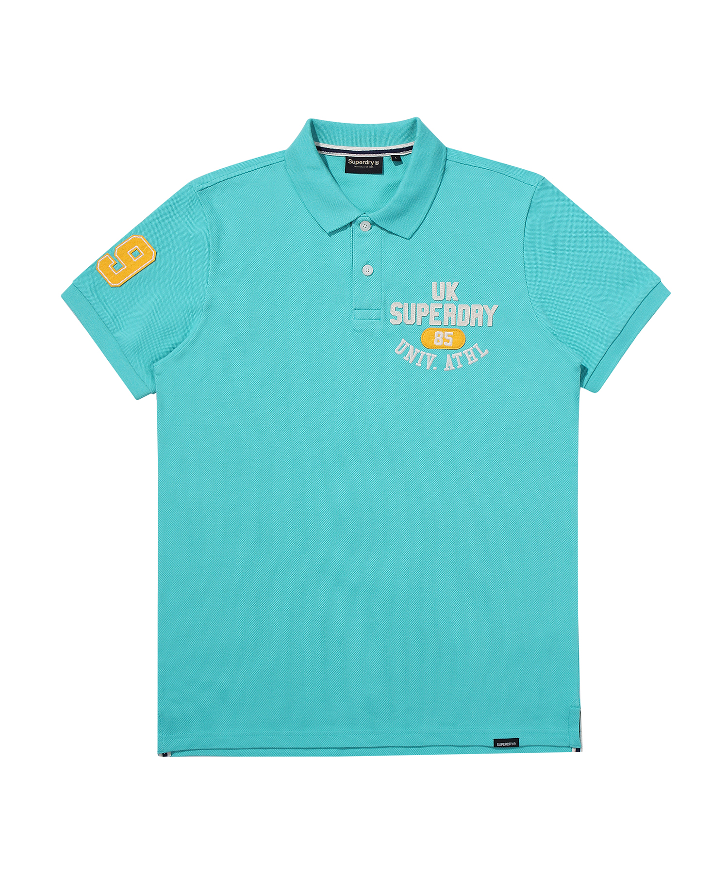 ATHLETICS FELT POLO SHIRT MINT SDMIQAP63 KMNT 1