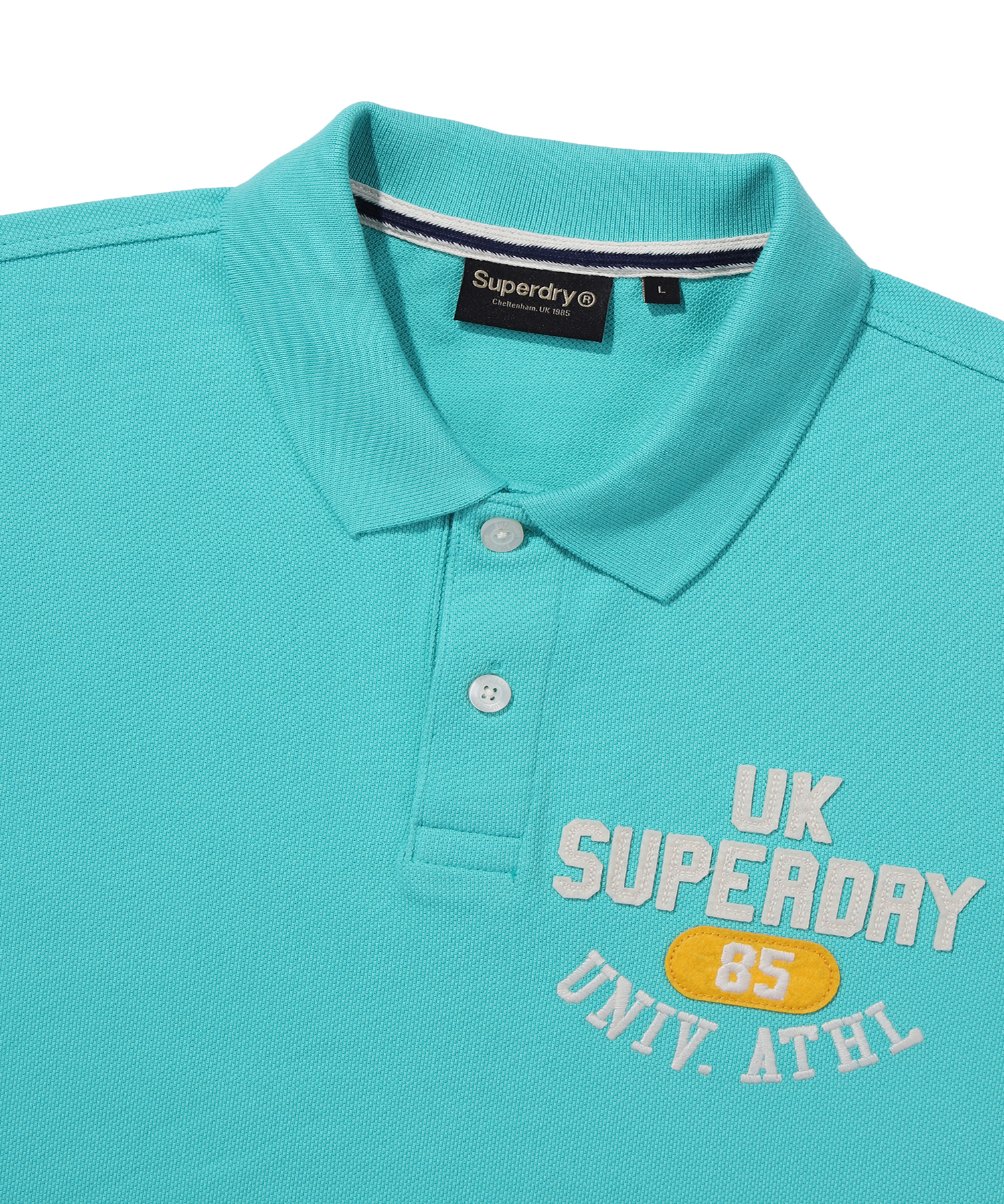 ATHLETICS FELT POLO SHIRT MINT SDMIQAP63 KMNT 3