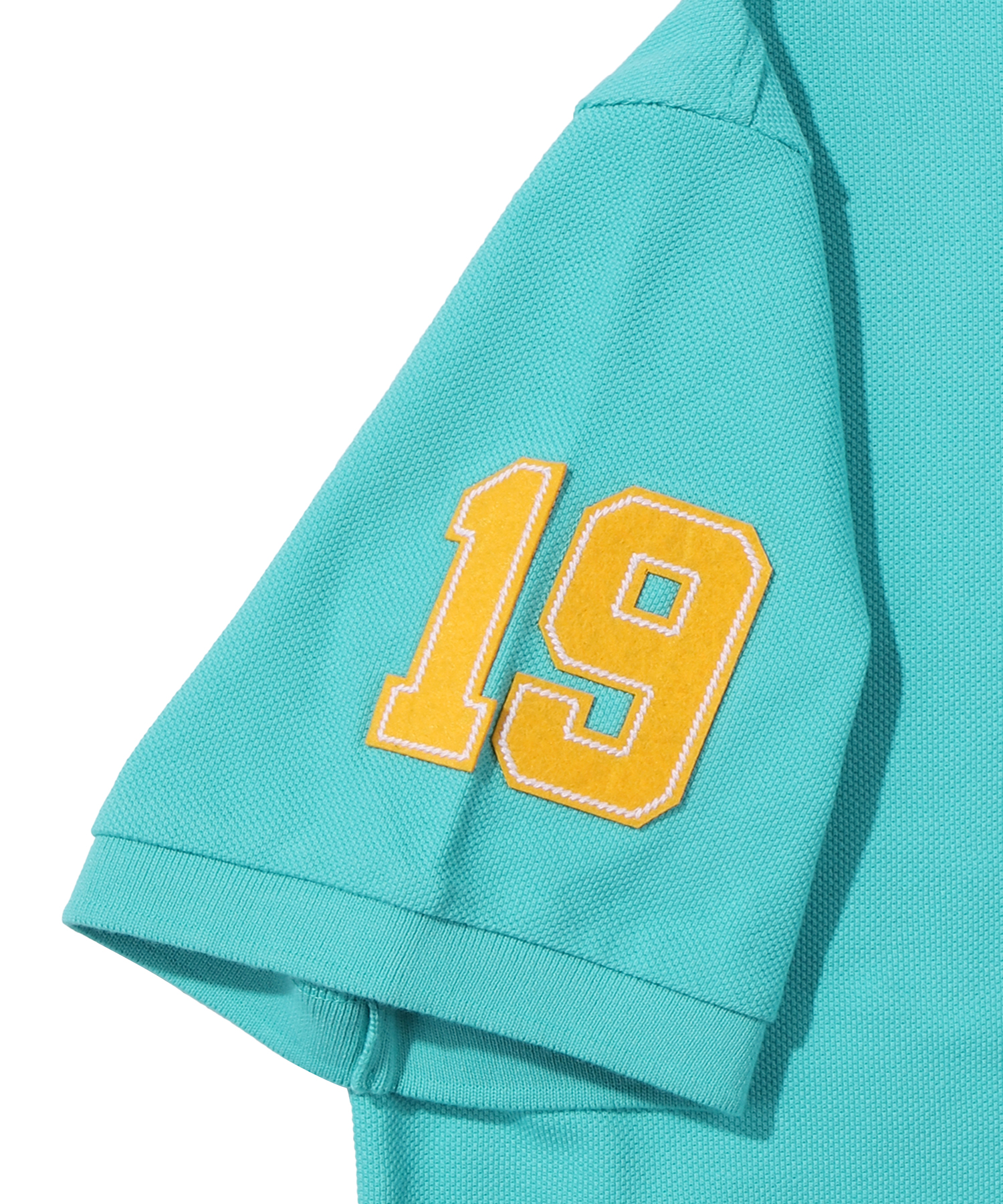 ATHLETICS FELT POLO SHIRT MINT SDMIQAP63 KMNT 5