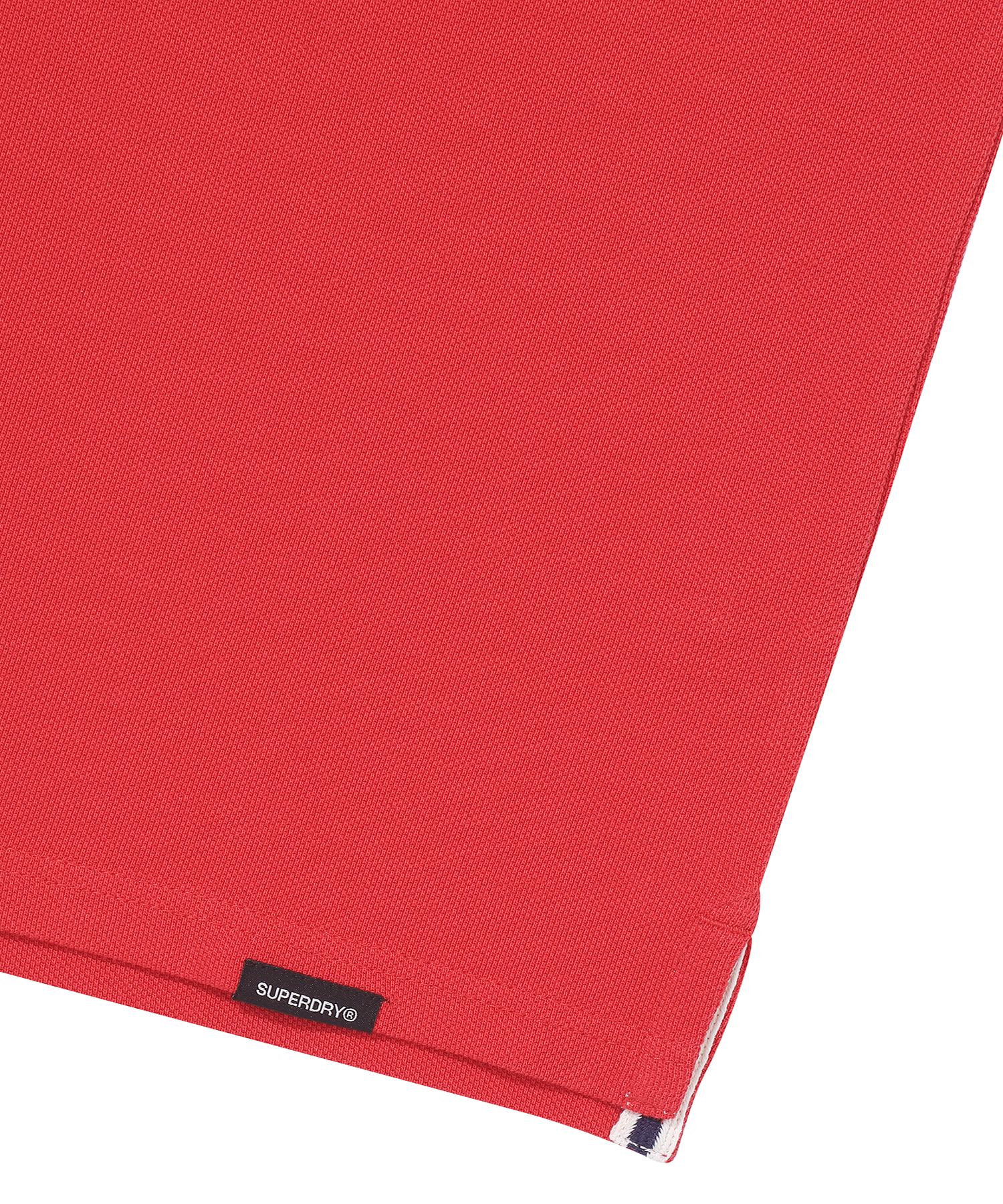 ATHLETICS FELT POLO SHIRT RED SDMIQAP63 KRED 5