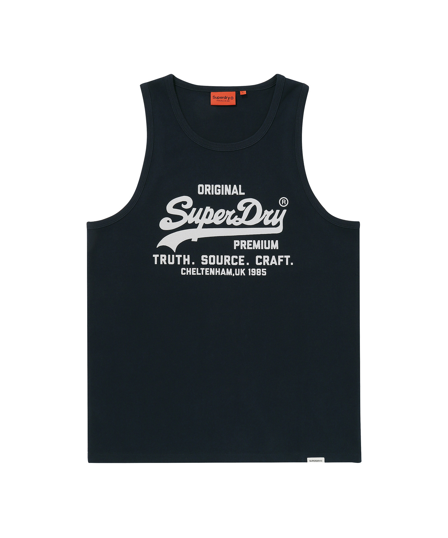 BIG VINTAGE LOGO SLEEVELESS D NAVY SDMIVCP63 KDNY 1