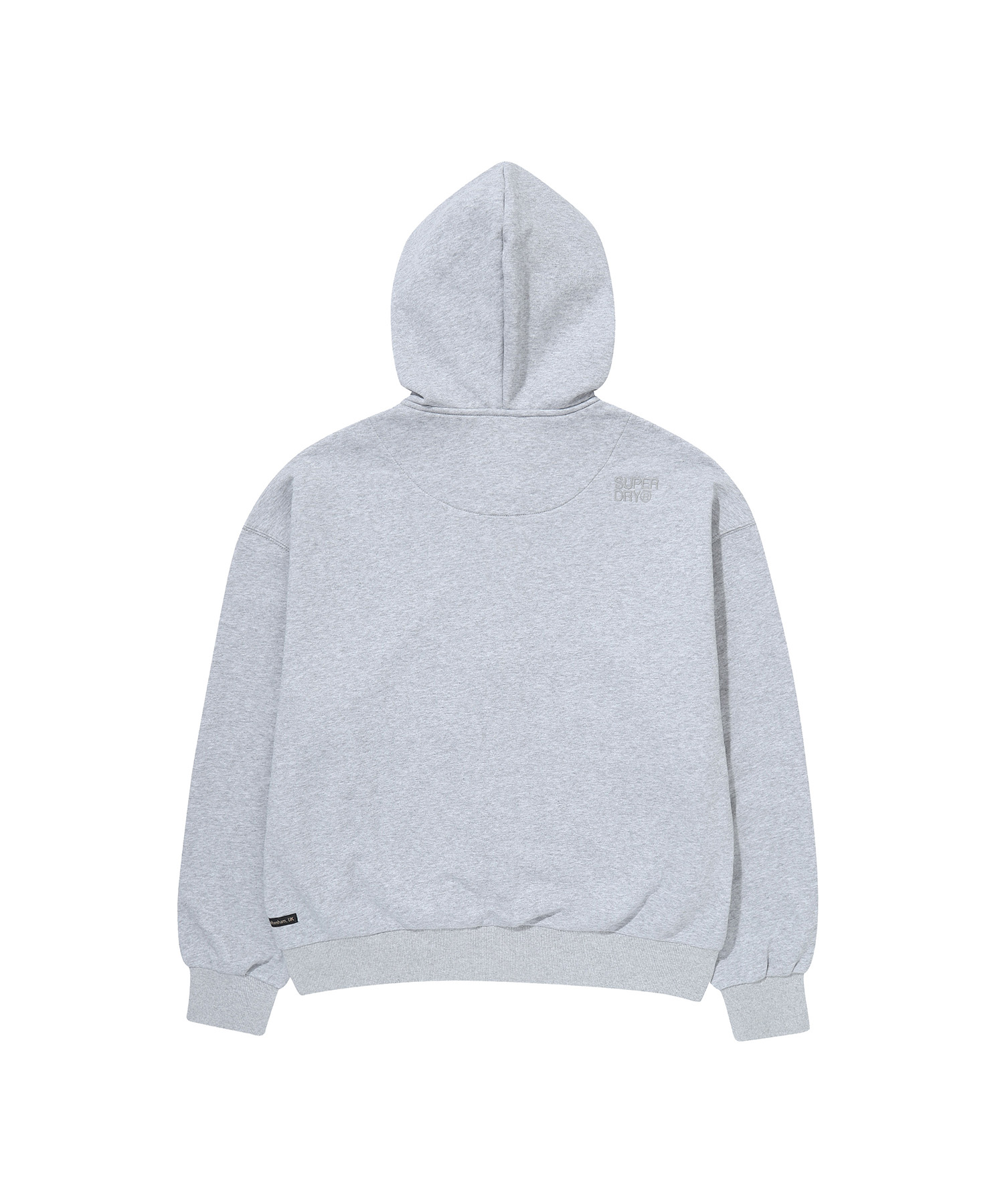 CORE 2 WAY ZIP UP HOODIE L M GREY SDMMZAP01 KLMG 2