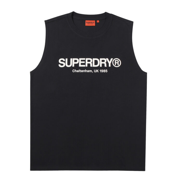 CORE LOGO SLEEVELESS BLACK SDMIVCP60 KBLK 1