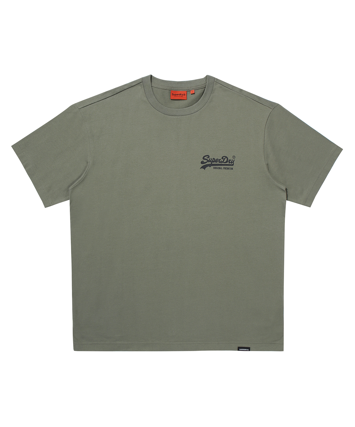 GRAFFITI LOGO T SHIRT KHAKI1 SDUISCP60 KKHK 1