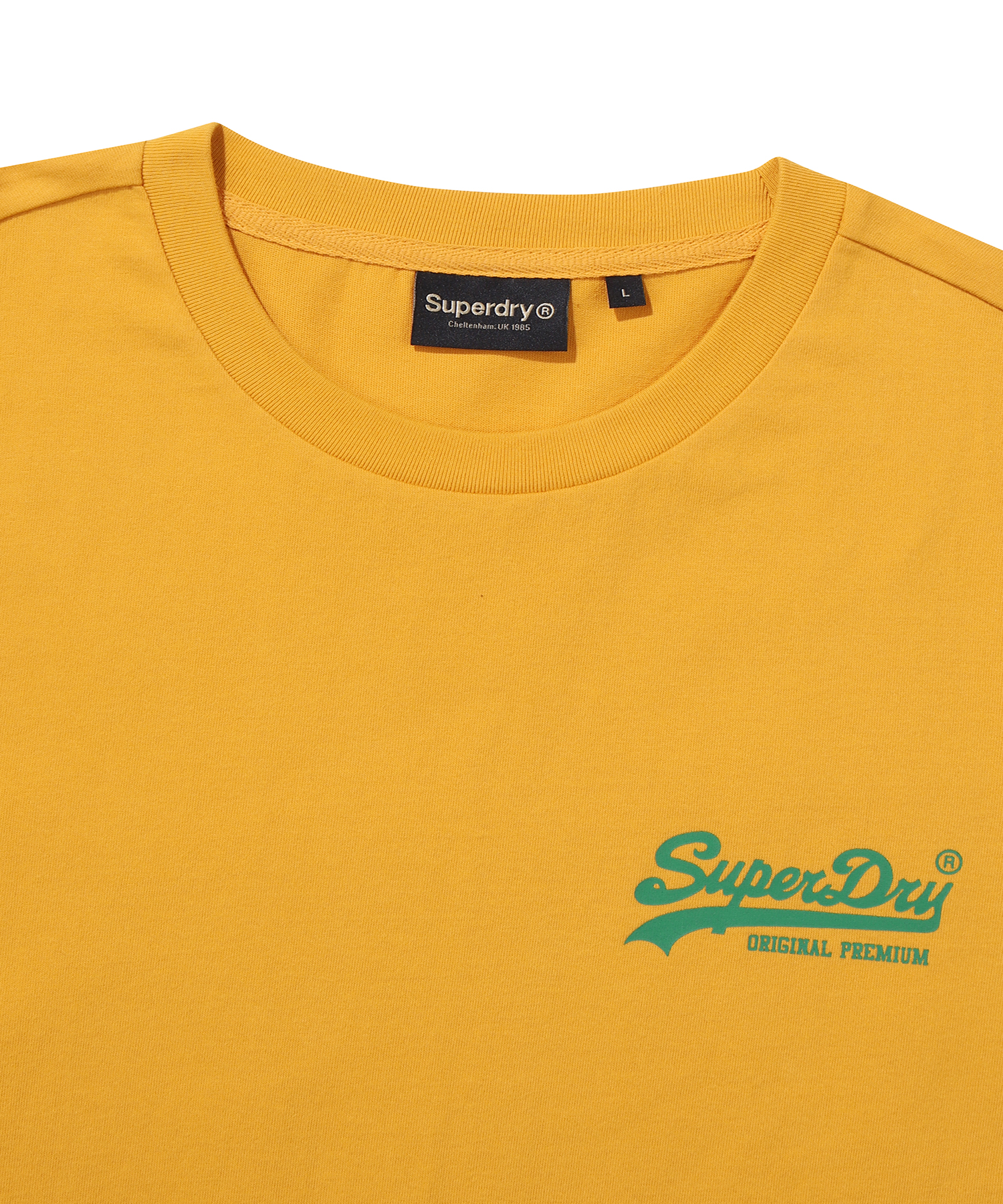 GRAFFITI LOGO T SHIRT MUSTARD SDUISCP60 KMTD 3