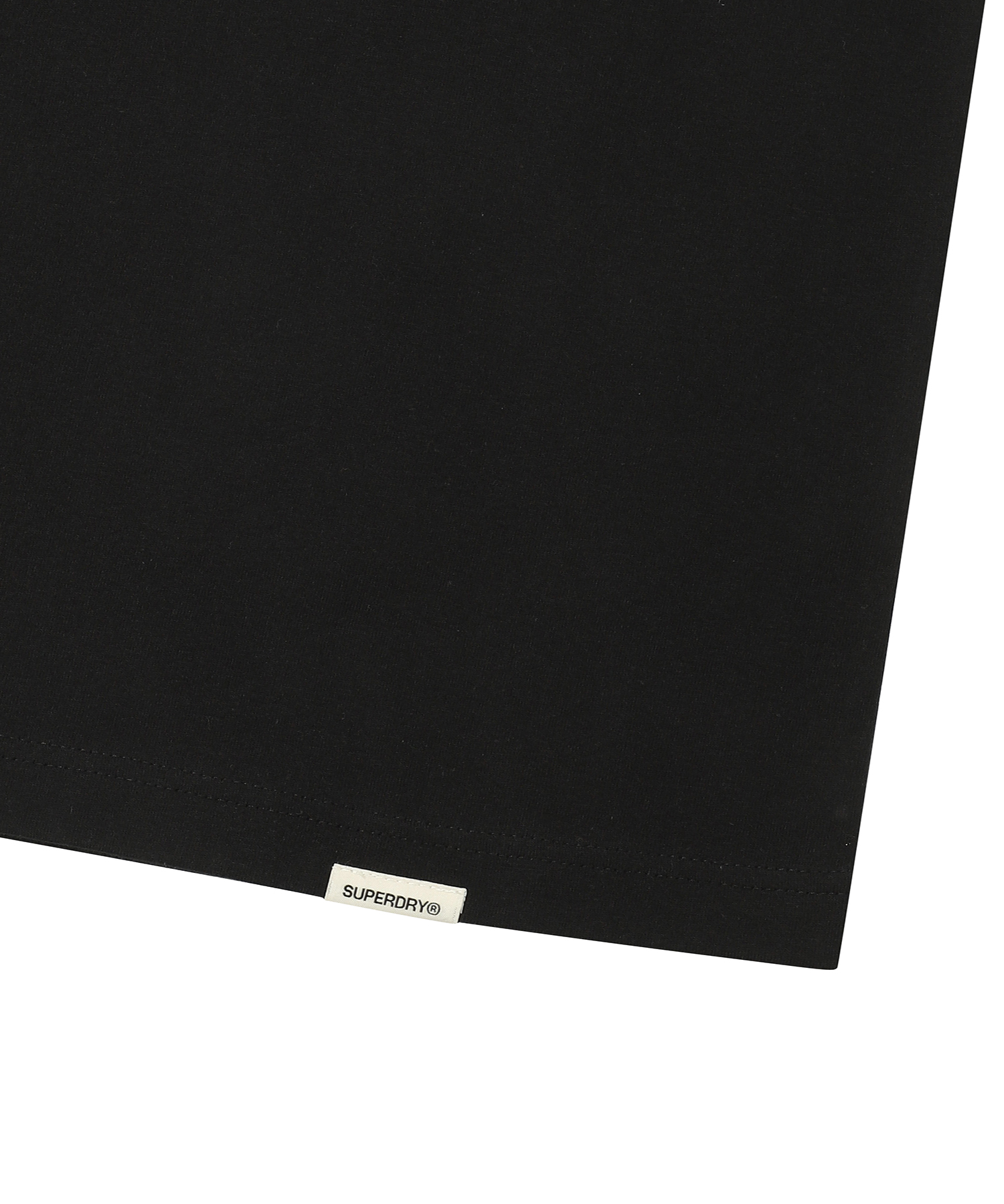 MOUNTAIN LOGO T SHIRT BLACK SDUISCP64 KBLK 5