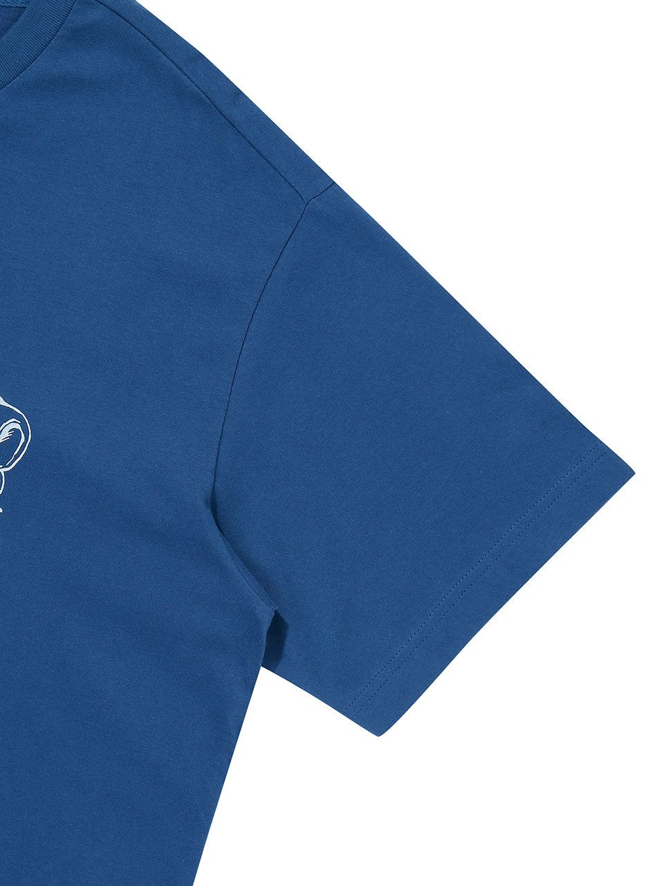 OVERLAP GRAPHIC T SHIRT D BLUE SDUISCP62 KDBL 4