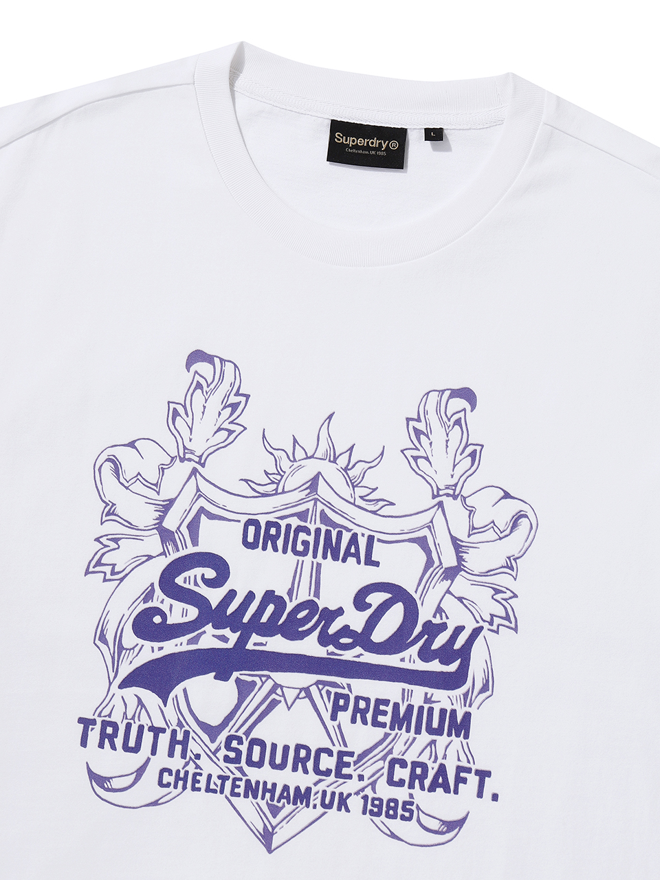 OVERLAP GRAPHIC T SHIRT WHITE SDUISCP62 KWHT 3