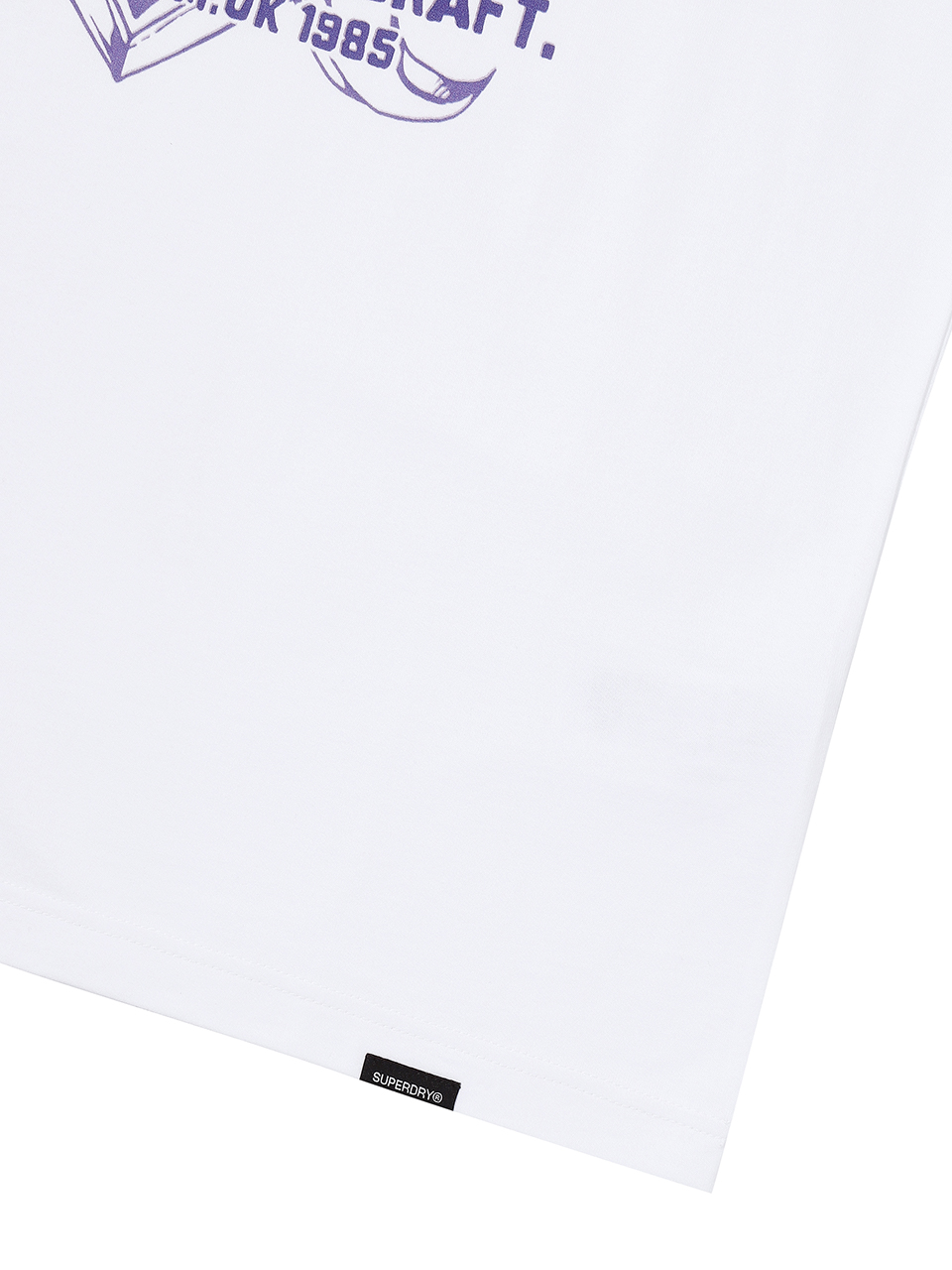 OVERLAP GRAPHIC T SHIRT WHITE SDUISCP62 KWHT 5