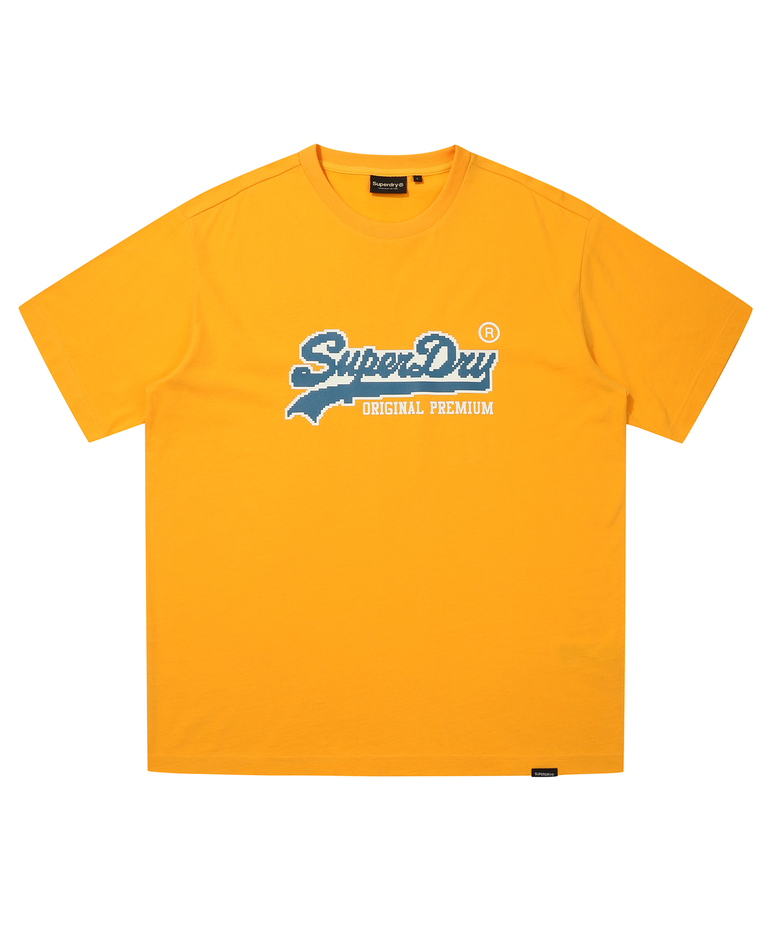 PIXEL LOGO T SHIRT D YELLOW SDUISCP01 KDYE 1