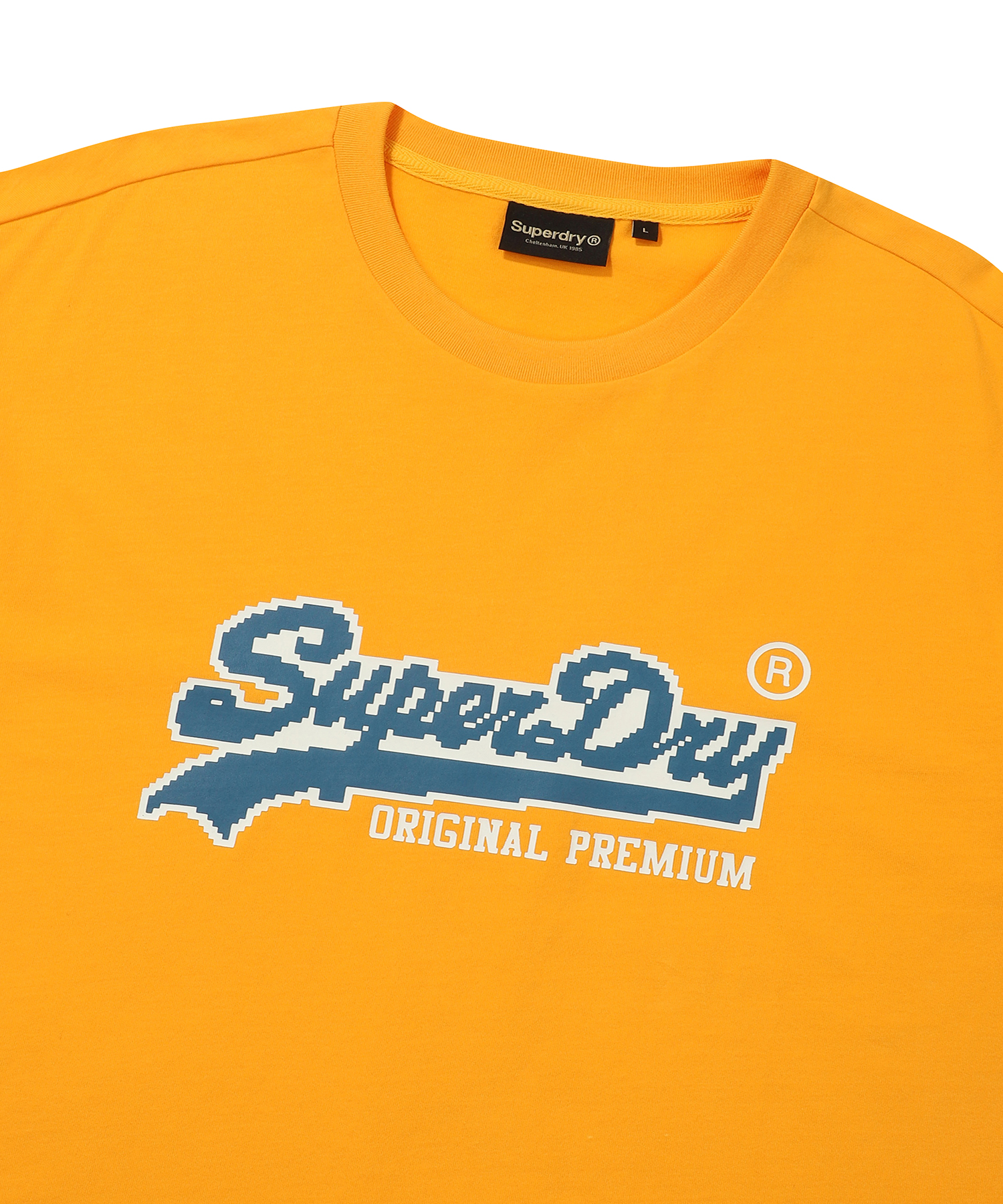 PIXEL LOGO T SHIRT D YELLOW SDUISCP01 KDYE 3