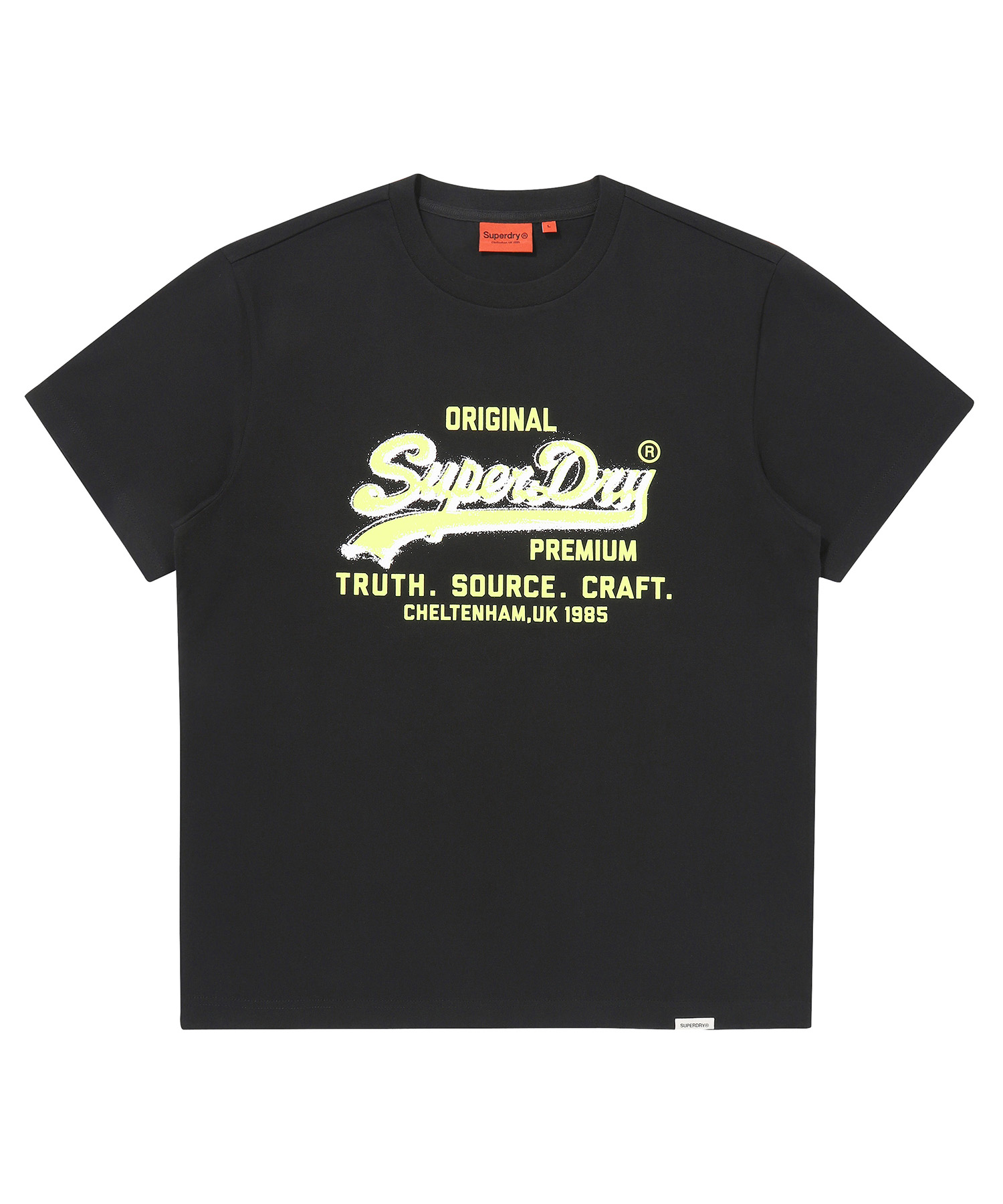 SPRAYED VINTAGE LOGO T-SHIRT - Superdry