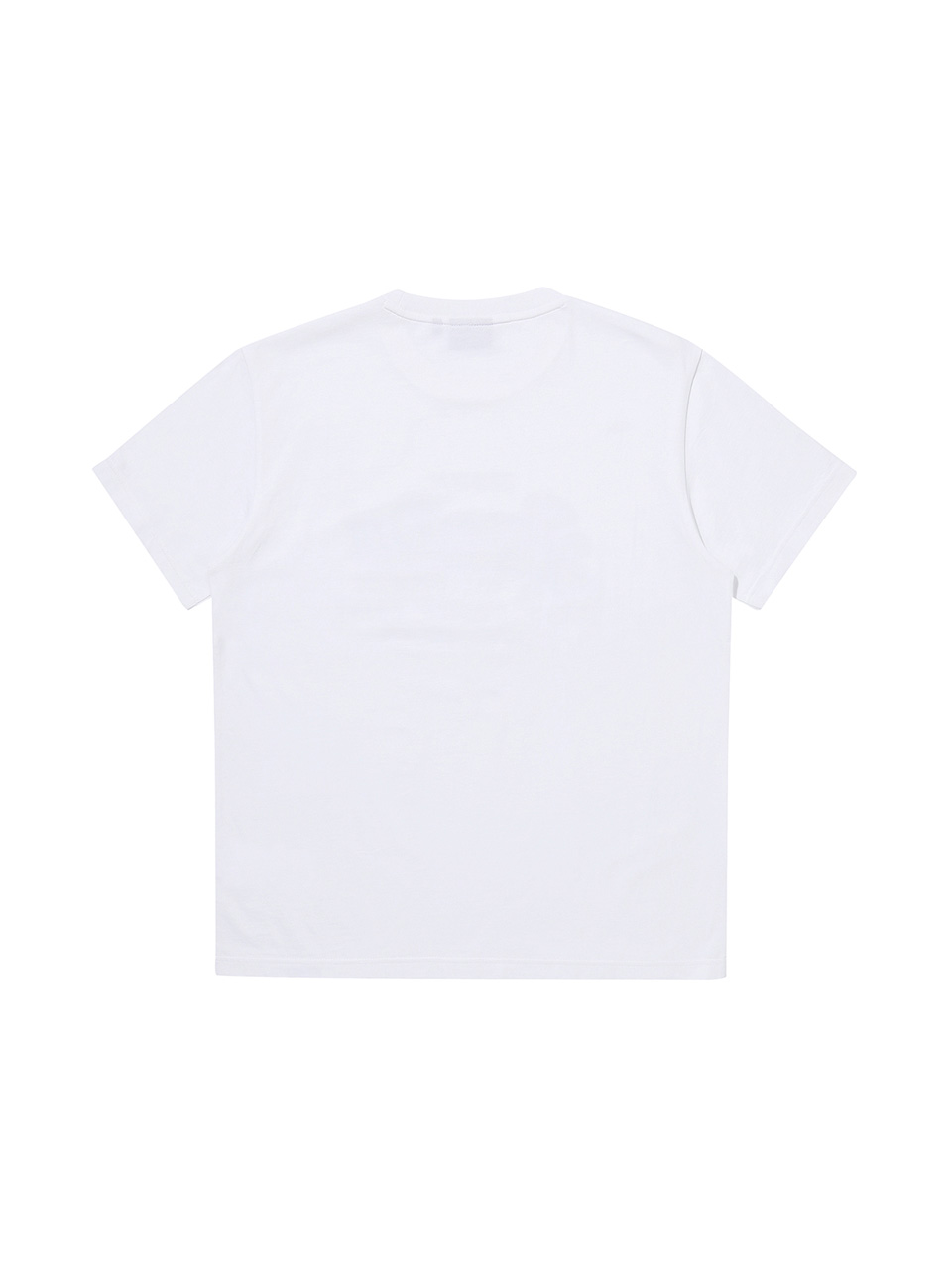 SPRAYED VINTAGE LOGO T SHIRT WHITE SDUISCP02 KWHT 2
