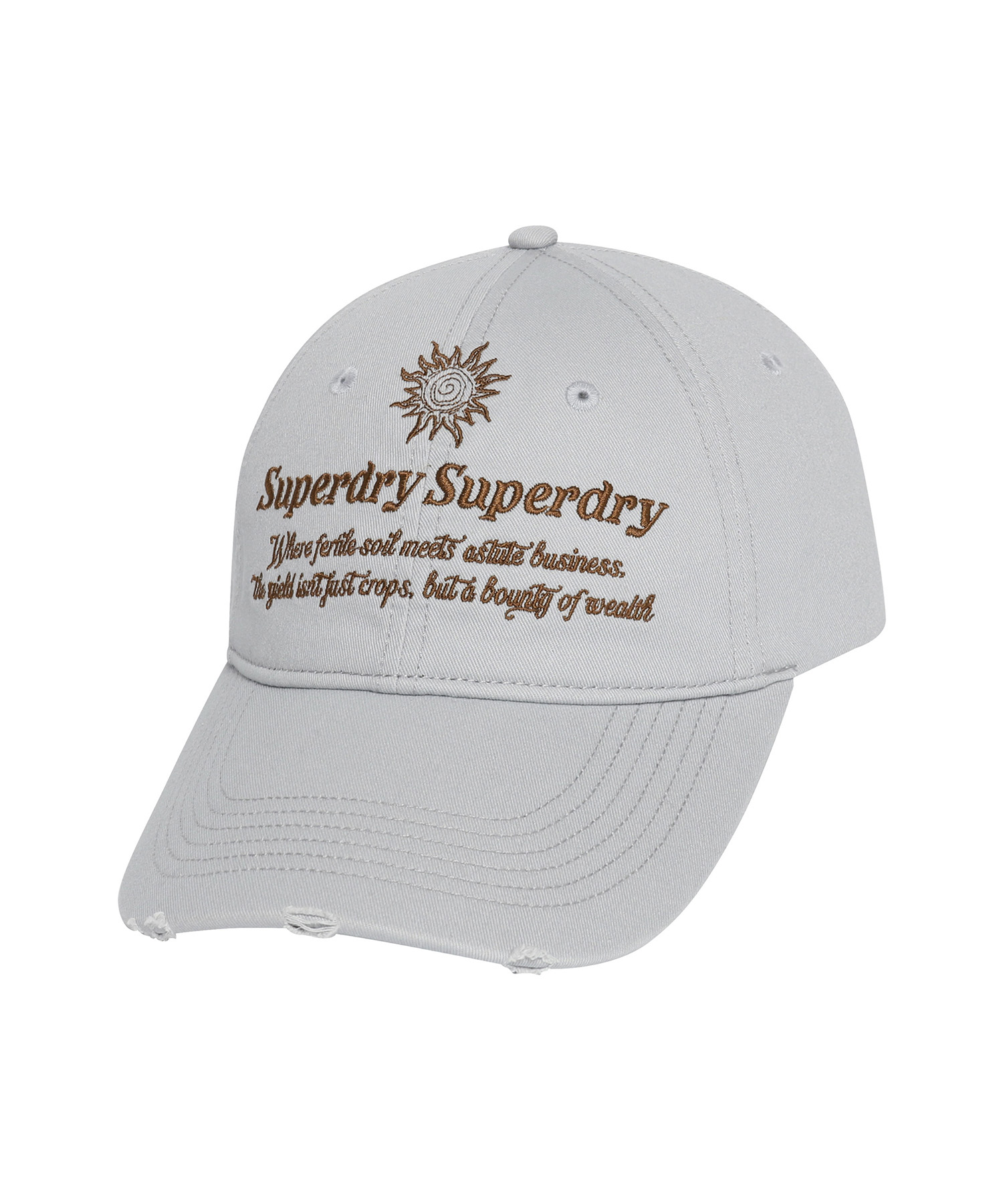 VINTAGE EMBROIDERY BALL CAP GREY F SDUGQYP21 KGRY 3