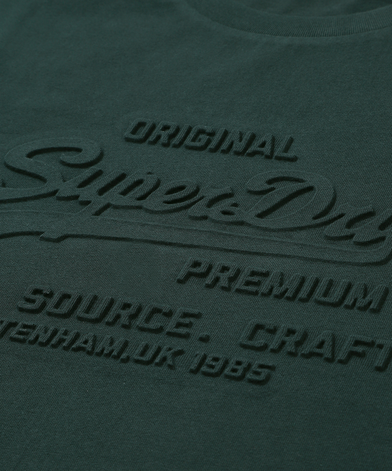 VINTAGE LOGO EMBO T SHIRT HUNTER SDUISCP14 KHNT 5