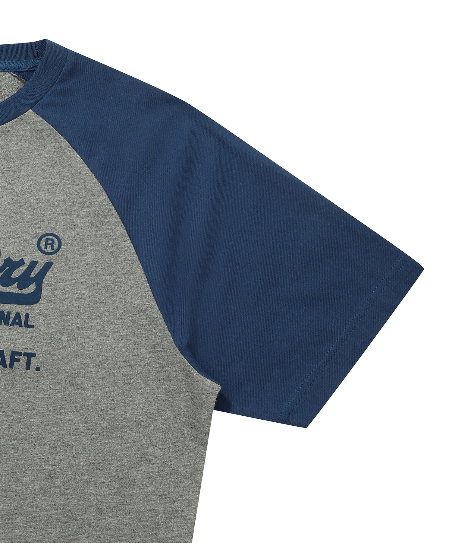 VINTAGE LOGO RAGLAN T SHIRT D BLUE SDUISCP13 KDBL 4