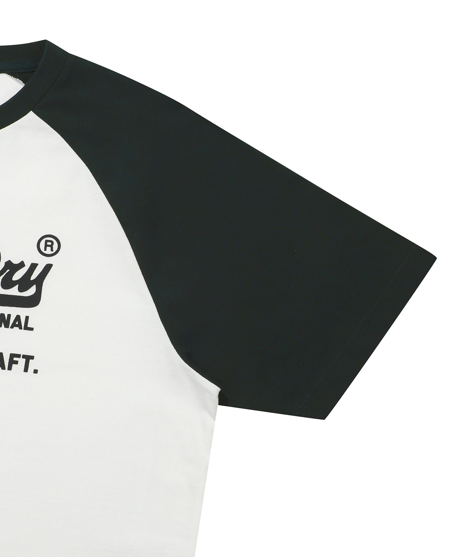 VINTAGE LOGO RAGLAN T SHIRT HUNTER SDUISCP13 KHNT 4