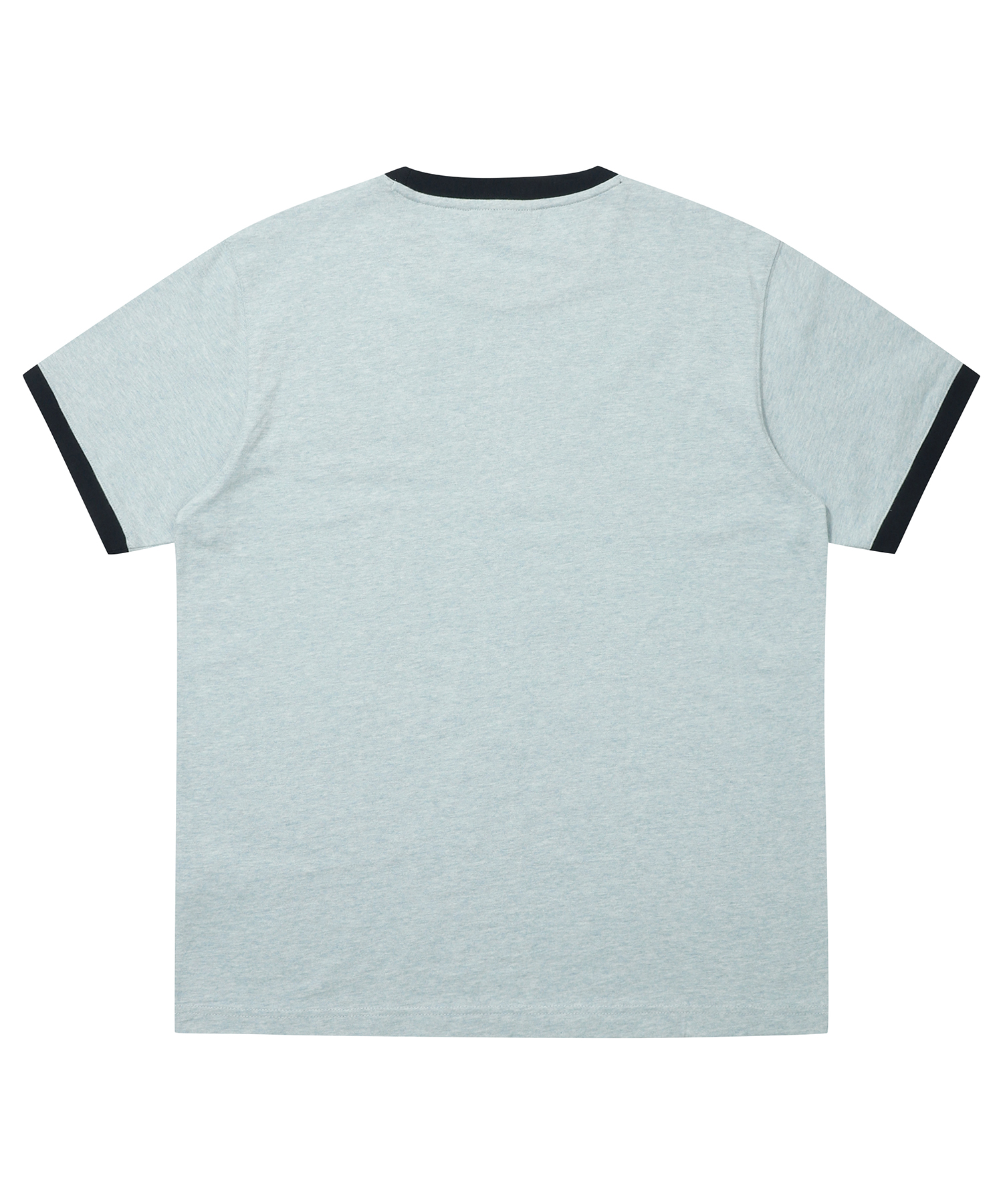 VINTAGE LOGO RINGER T SHIRT M SKYBLUE SDUISCP08 KMSB 2