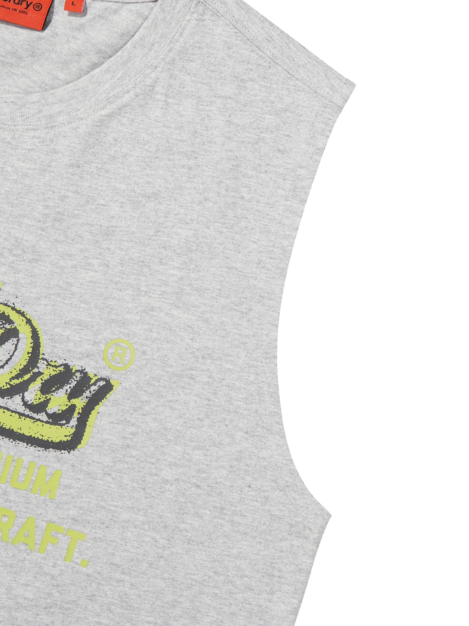 VINTAGE LOGO SLEEVELESS L M GREY SDMIVCP62 KLMG 4