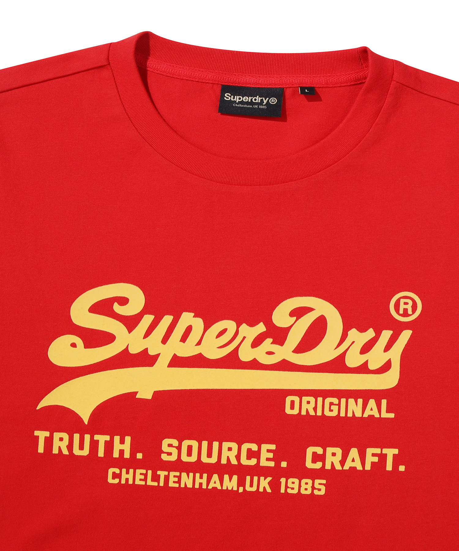 VINTAGE LOGO T SHIRT RED SDUISCP17 KRED 3