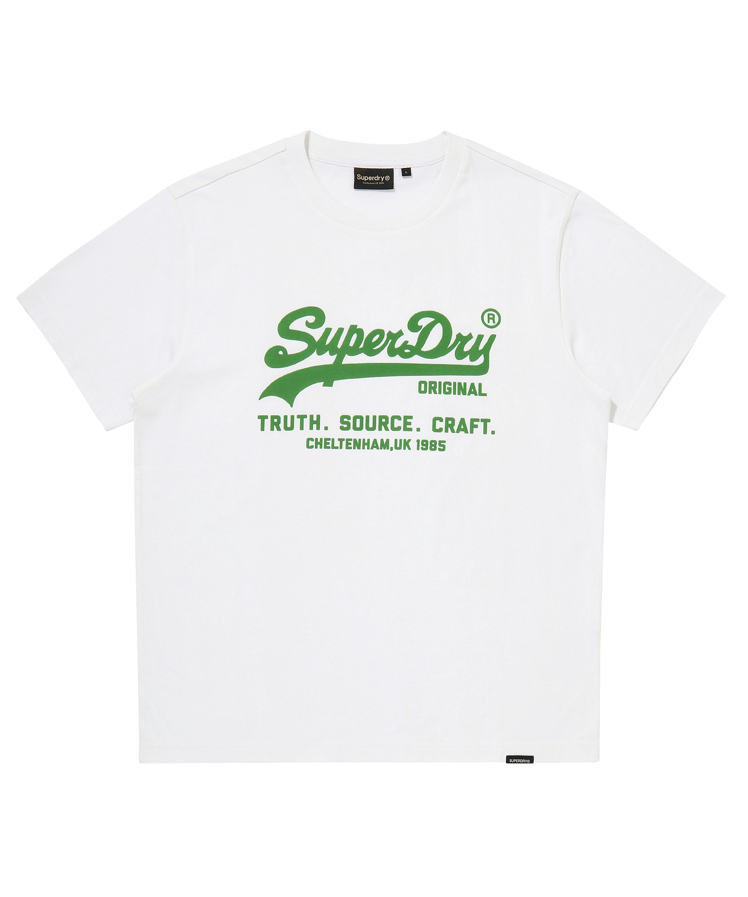 VINTAGE LOGO T SHIRT WHITE SDUISCP17 KWHT