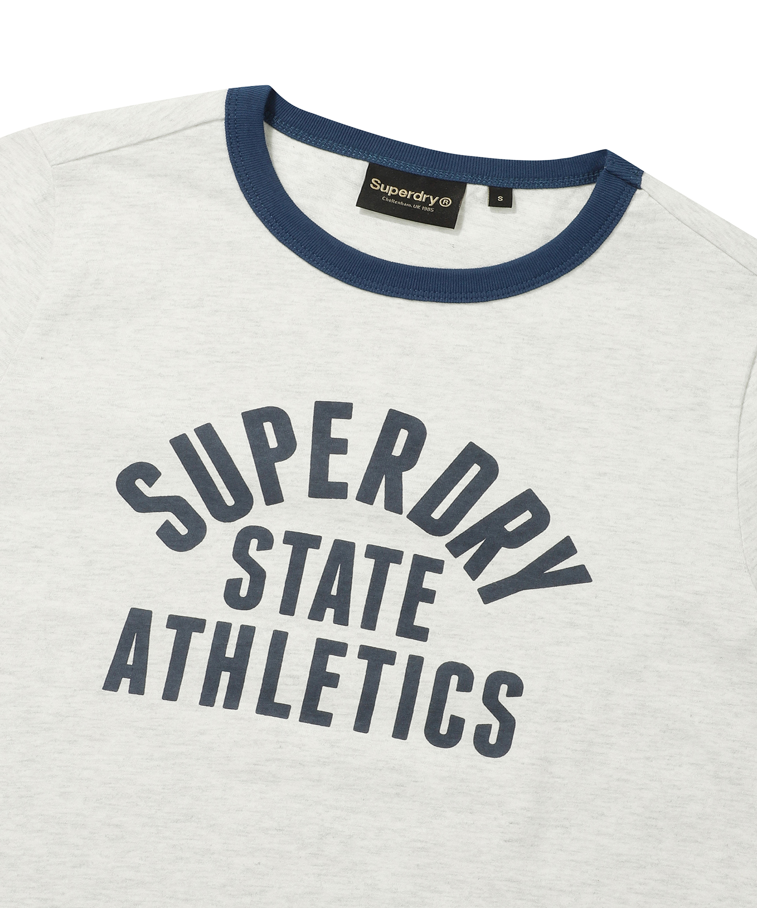 W ATHLETICS LOGO CROP T SHIRT L GREY SDFISCP04 KLGR 3