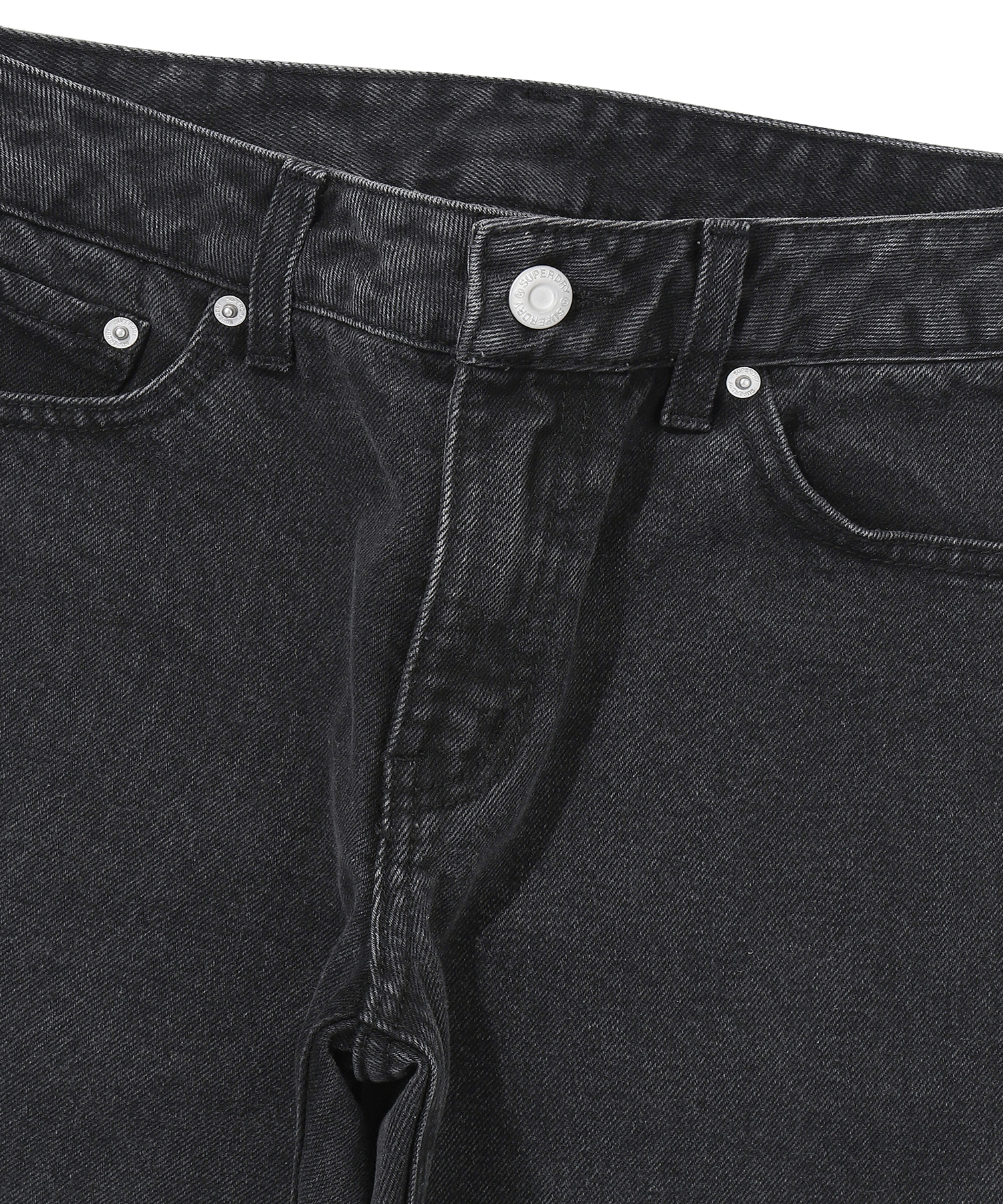 W LOWRISE BOOTS CUT DENIM PANTS BLACK D TONE DENIM SDFLDAP04 KBLK 3