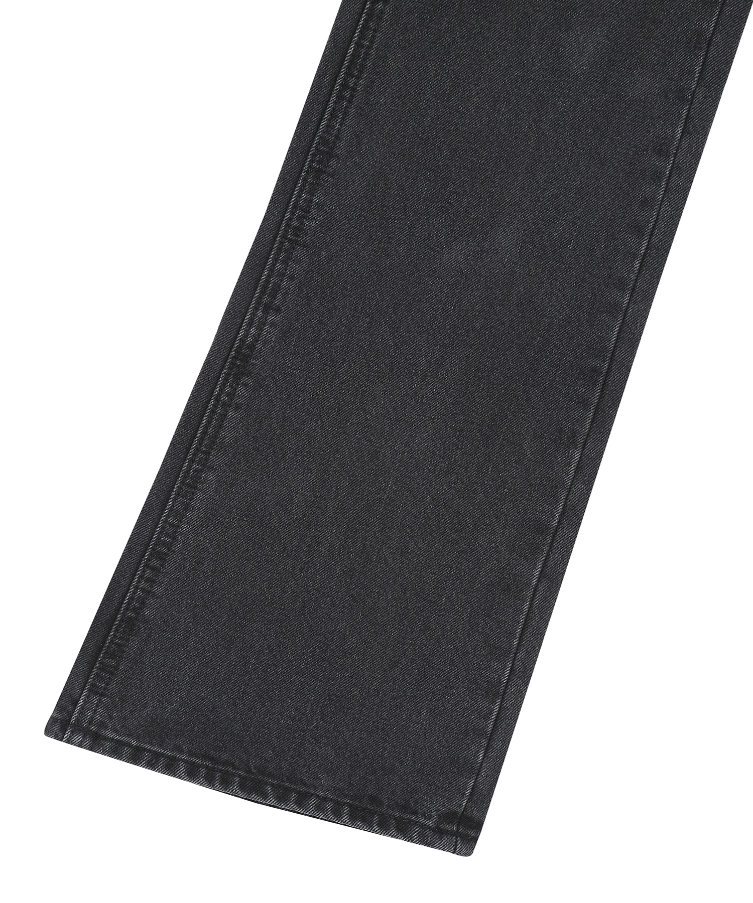 W LOWRISE BOOTS CUT DENIM PANTS BLACK D TONE DENIM SDFLDAP04 KBLK 5