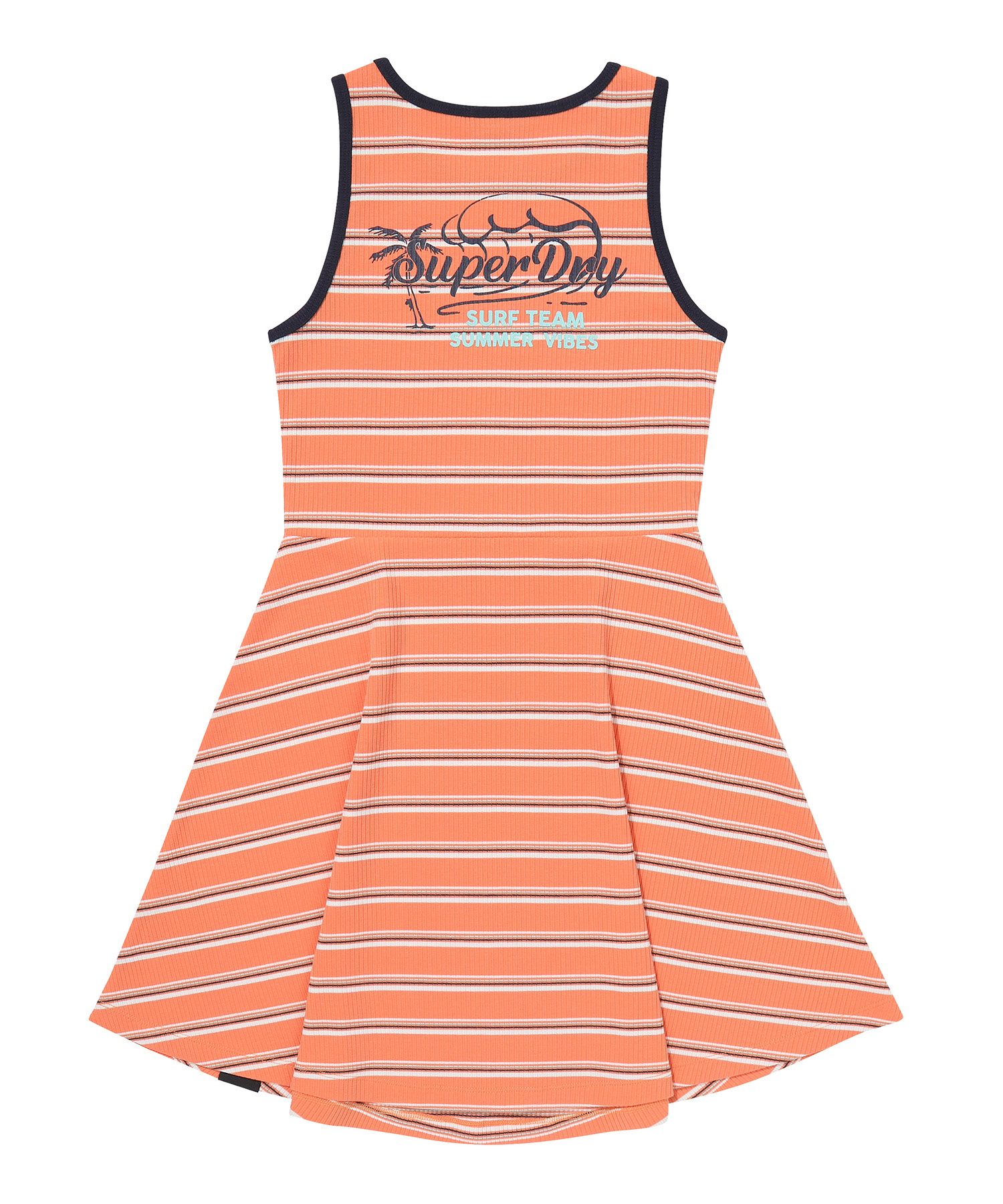 W SUMMER GRAPHIC STRIPE DRESS ORANGE SDFIOCP60 KORG 2