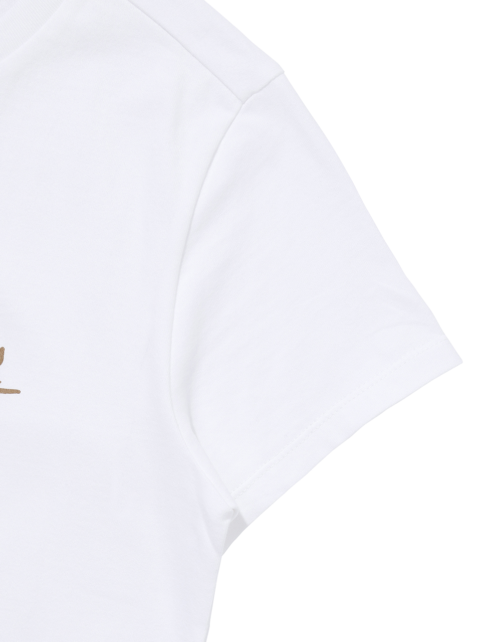 W VINTAGE ART CROP T SHIRT WHITE SDFISCP08 KWHT 4