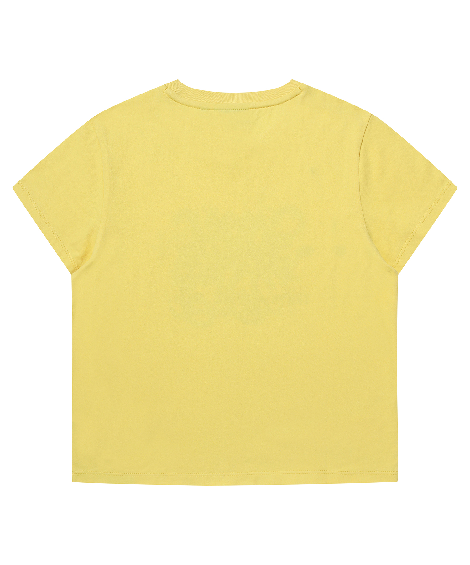 W VINTAGE ART CROP T SHIRT YELLOW SDFISCP08 KYEL 2