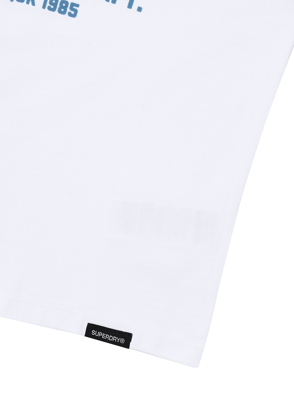 W VINTAGE LOGO CROP T SHIRT WHITE SDFISCP02 KWHT 5